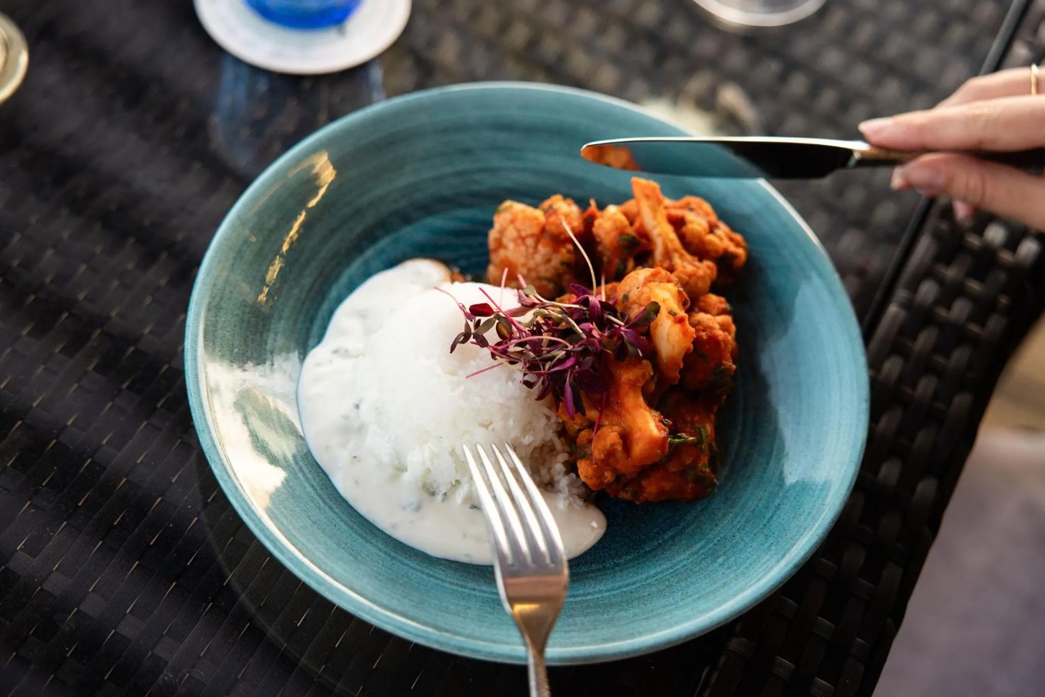 Food in Hotel Cristina