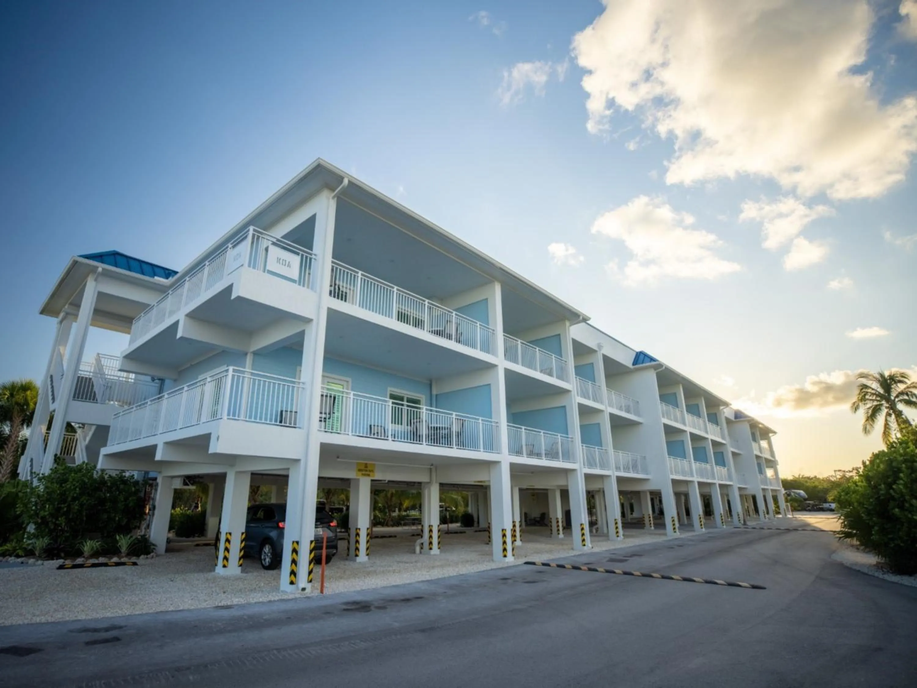 Property building in Sugarloaf Key Hotel at KOA Resort