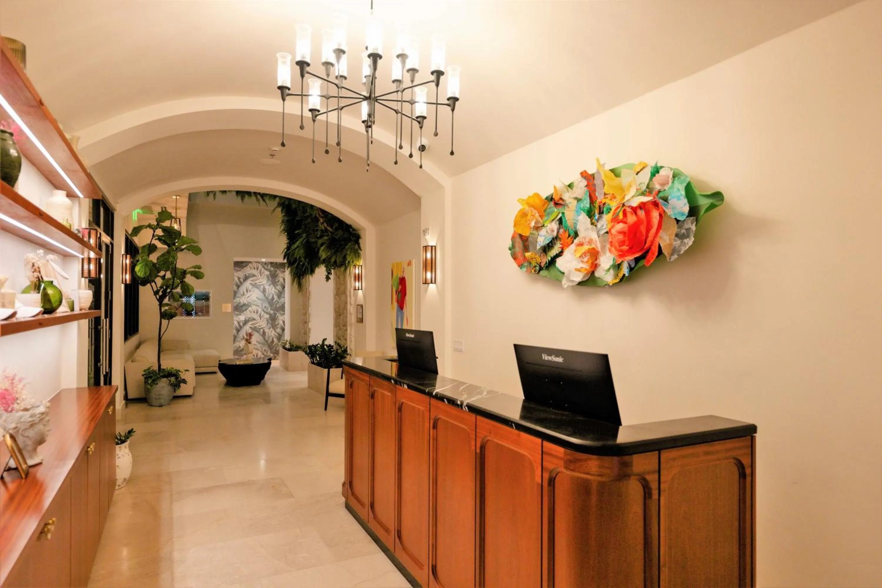 Lobby or reception in Alma San Juan