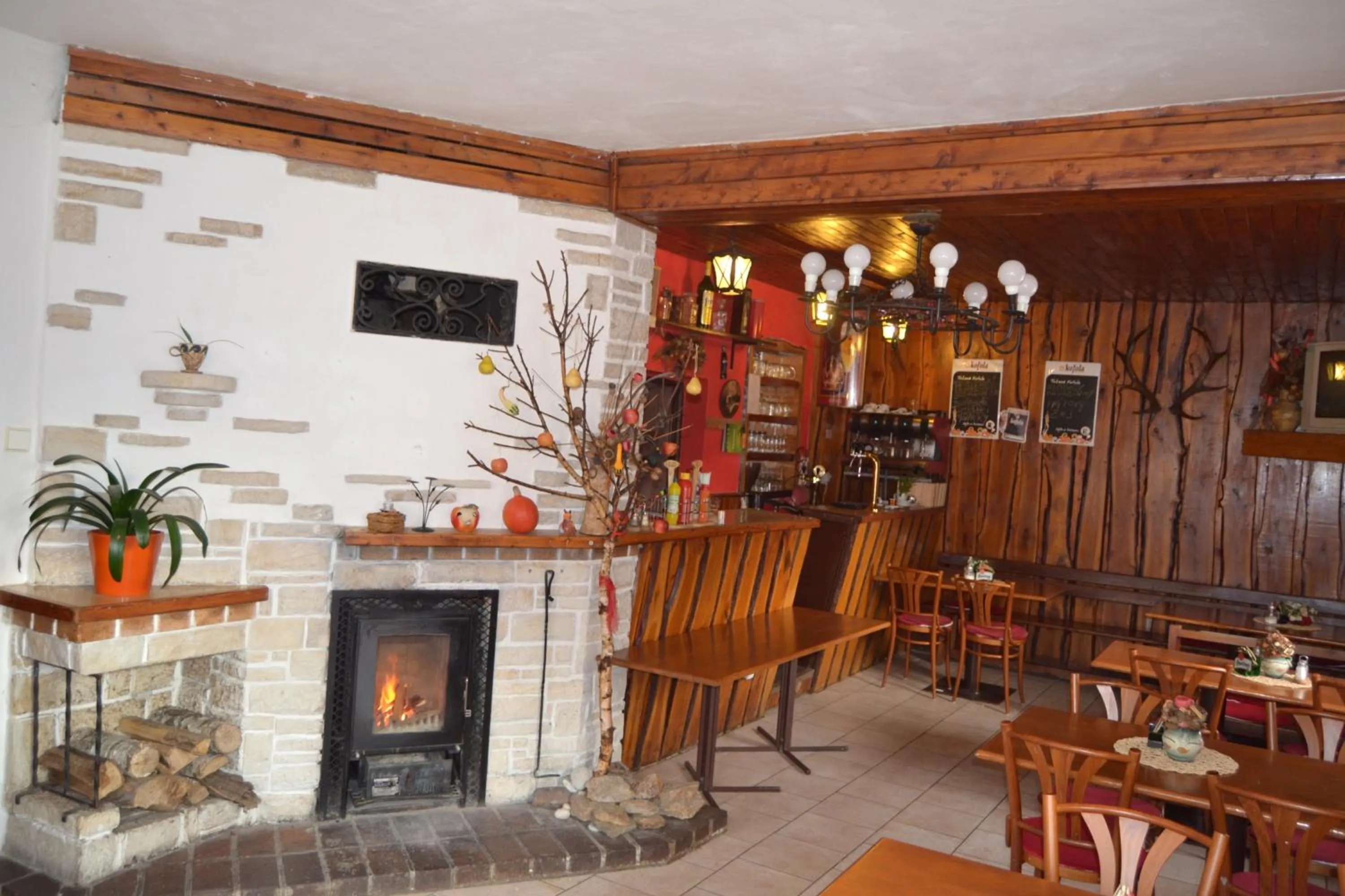 Seating area in Horský Hotel Arnica