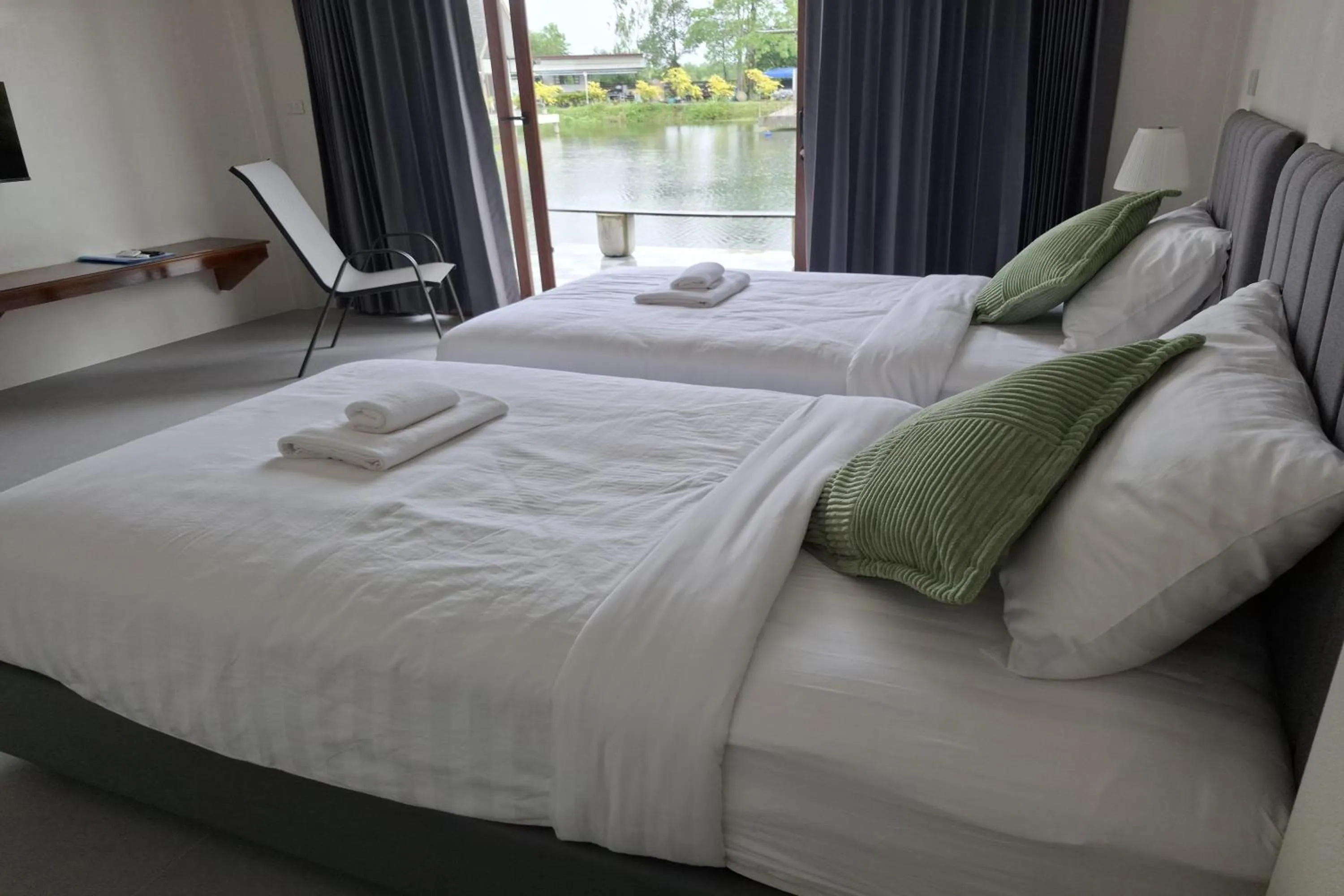 Bed in Burichan Resort