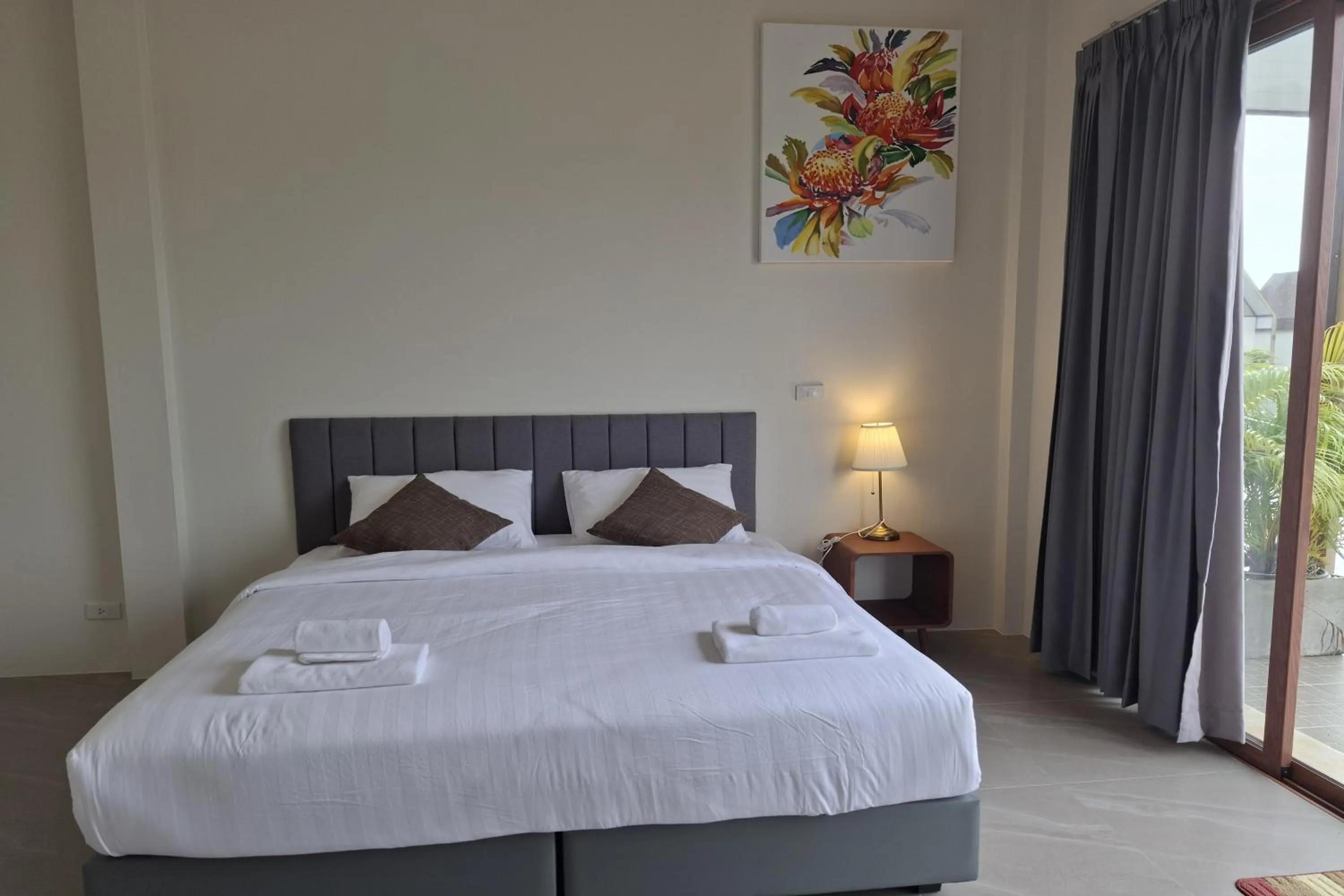 Bed in Burichan Resort