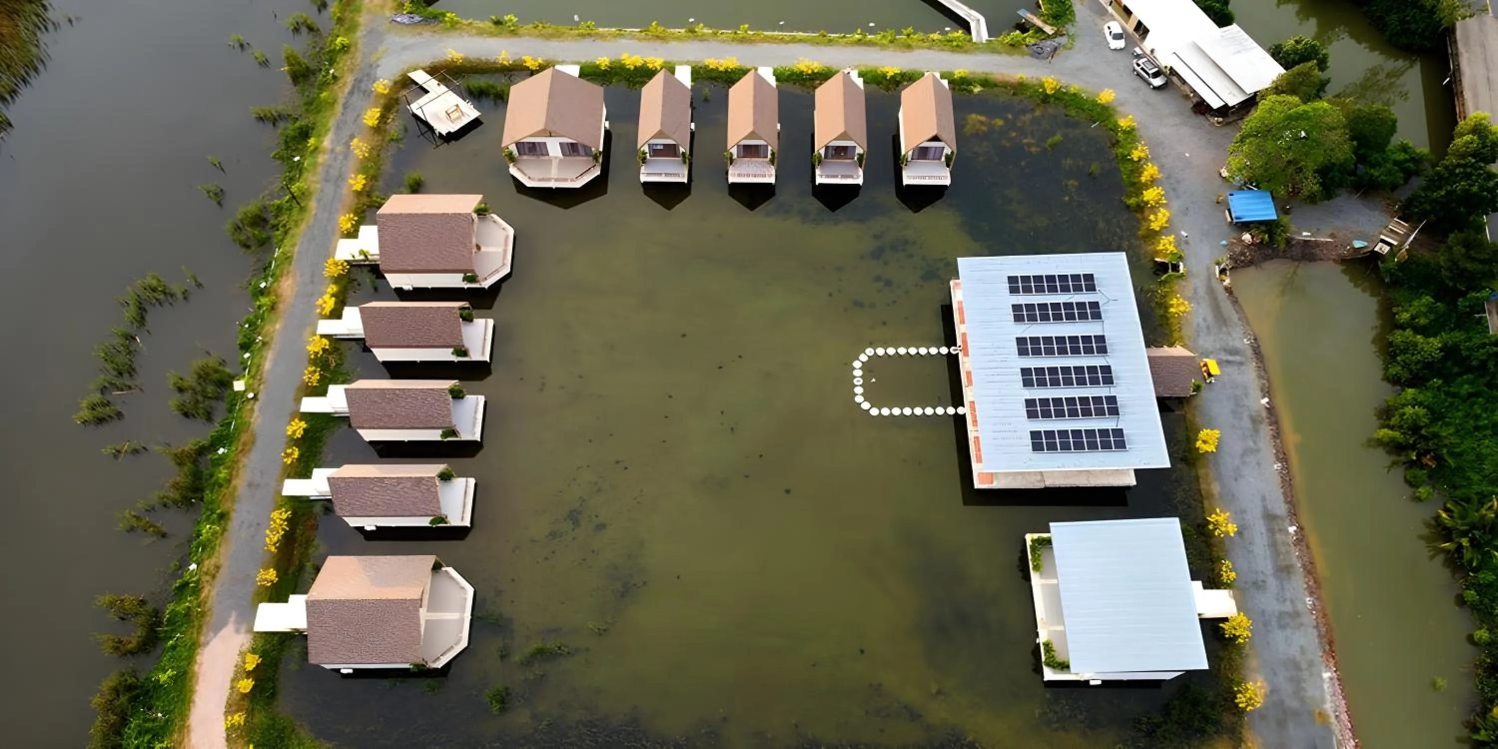 Property building in Burichan Resort