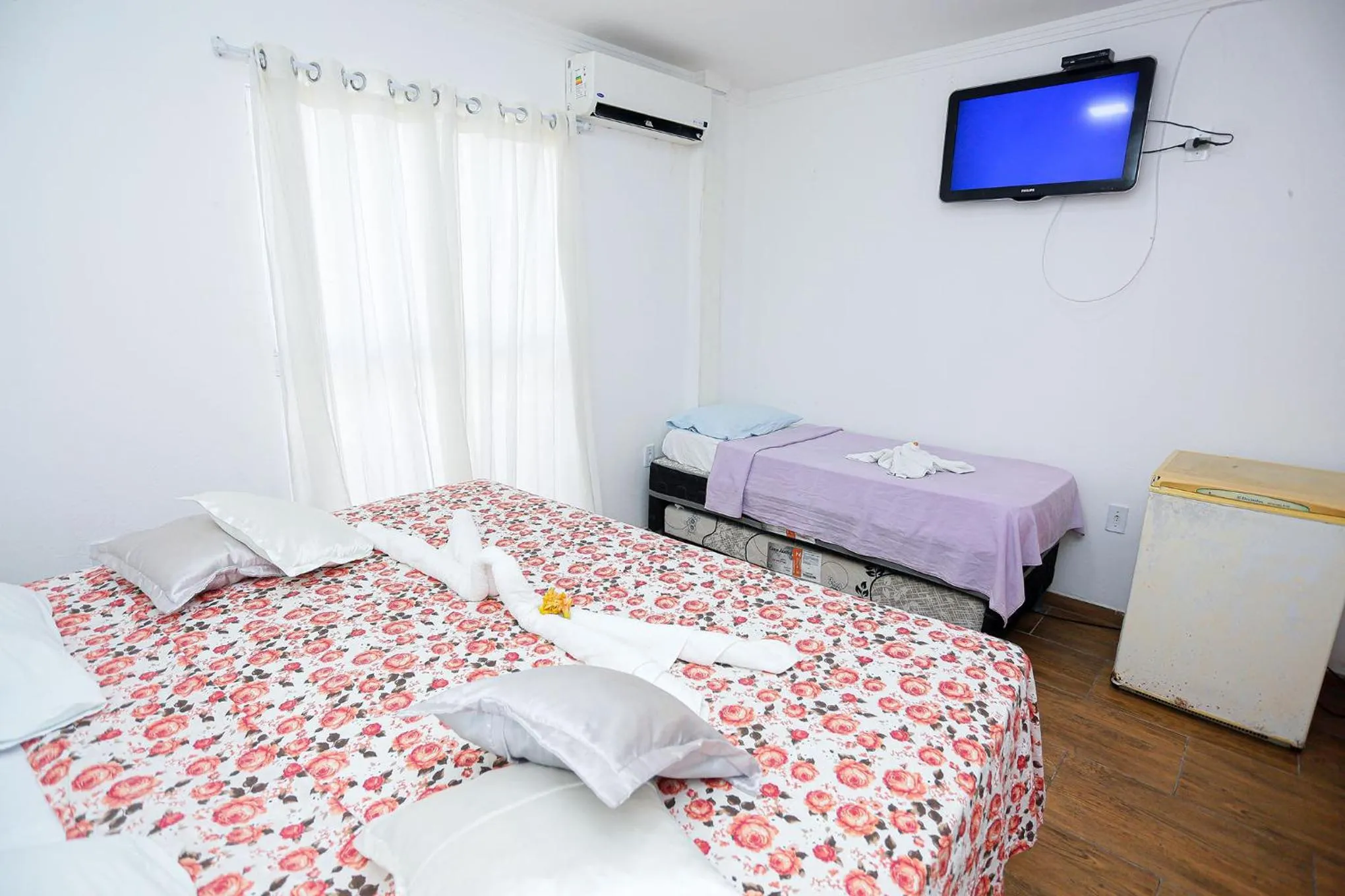 Bed in Pousada Villa DelleRose