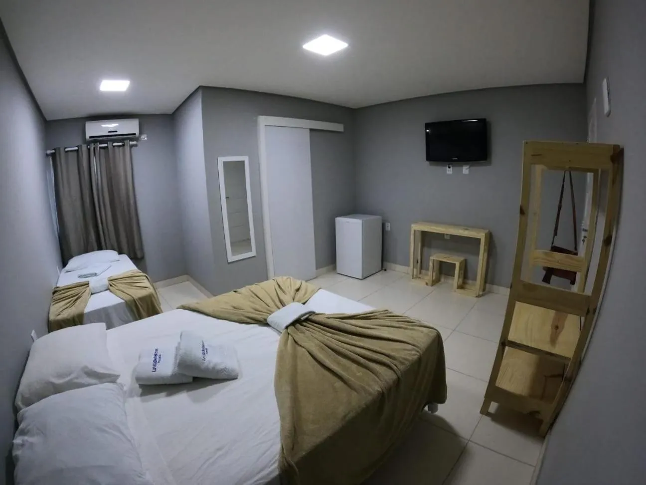 Bed in Pousada Villa DelleRose