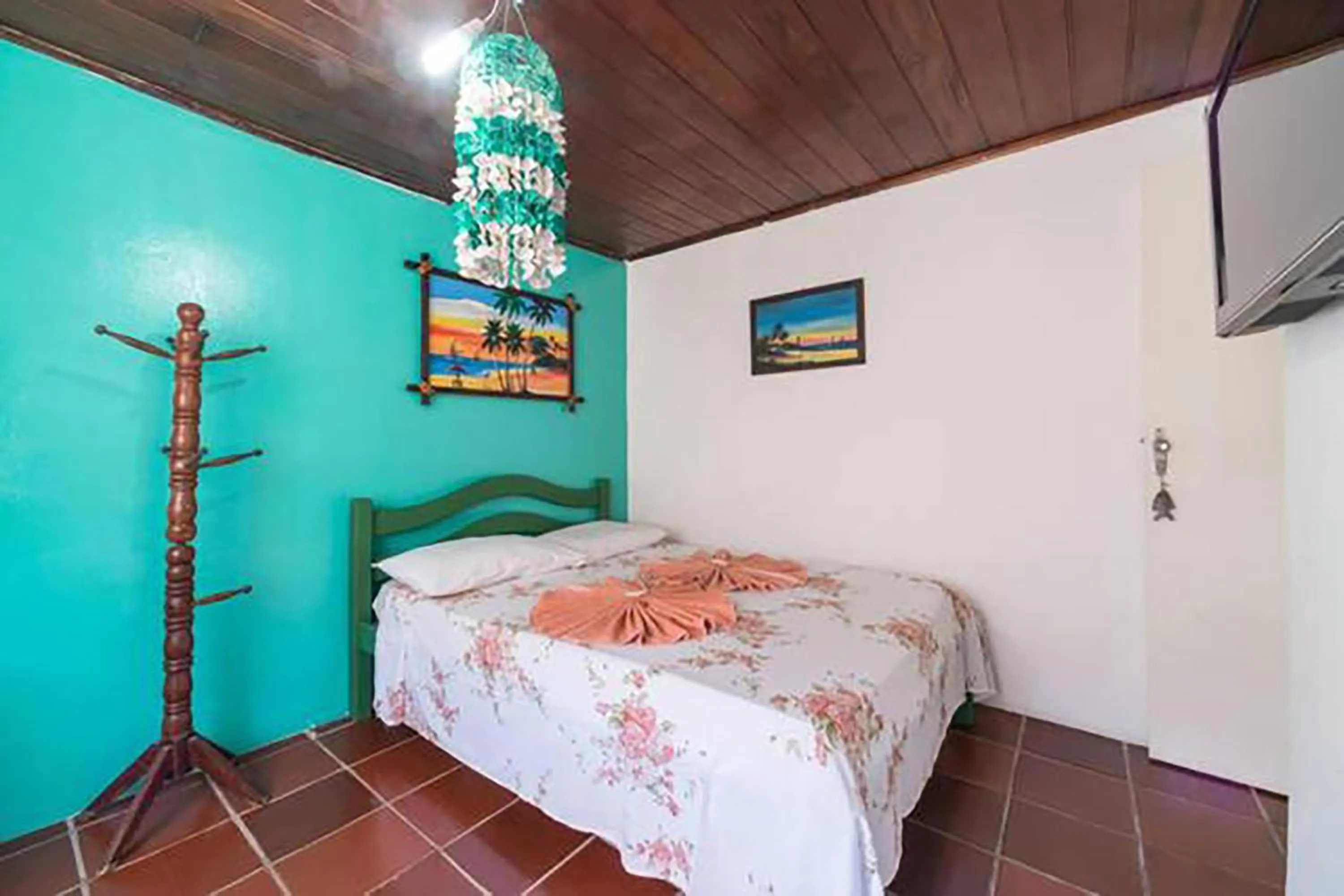 Bed in Pousada Villa DelleRose