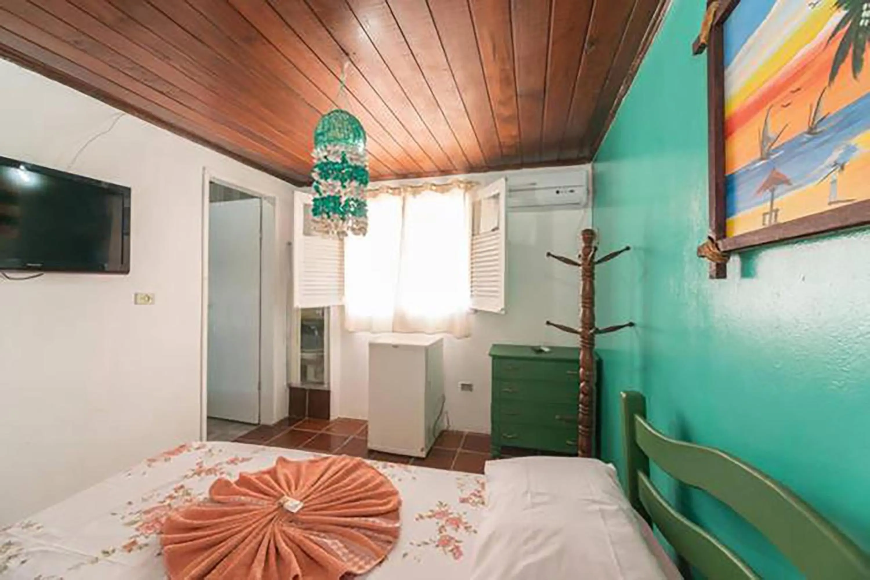 Bed in Pousada Villa DelleRose