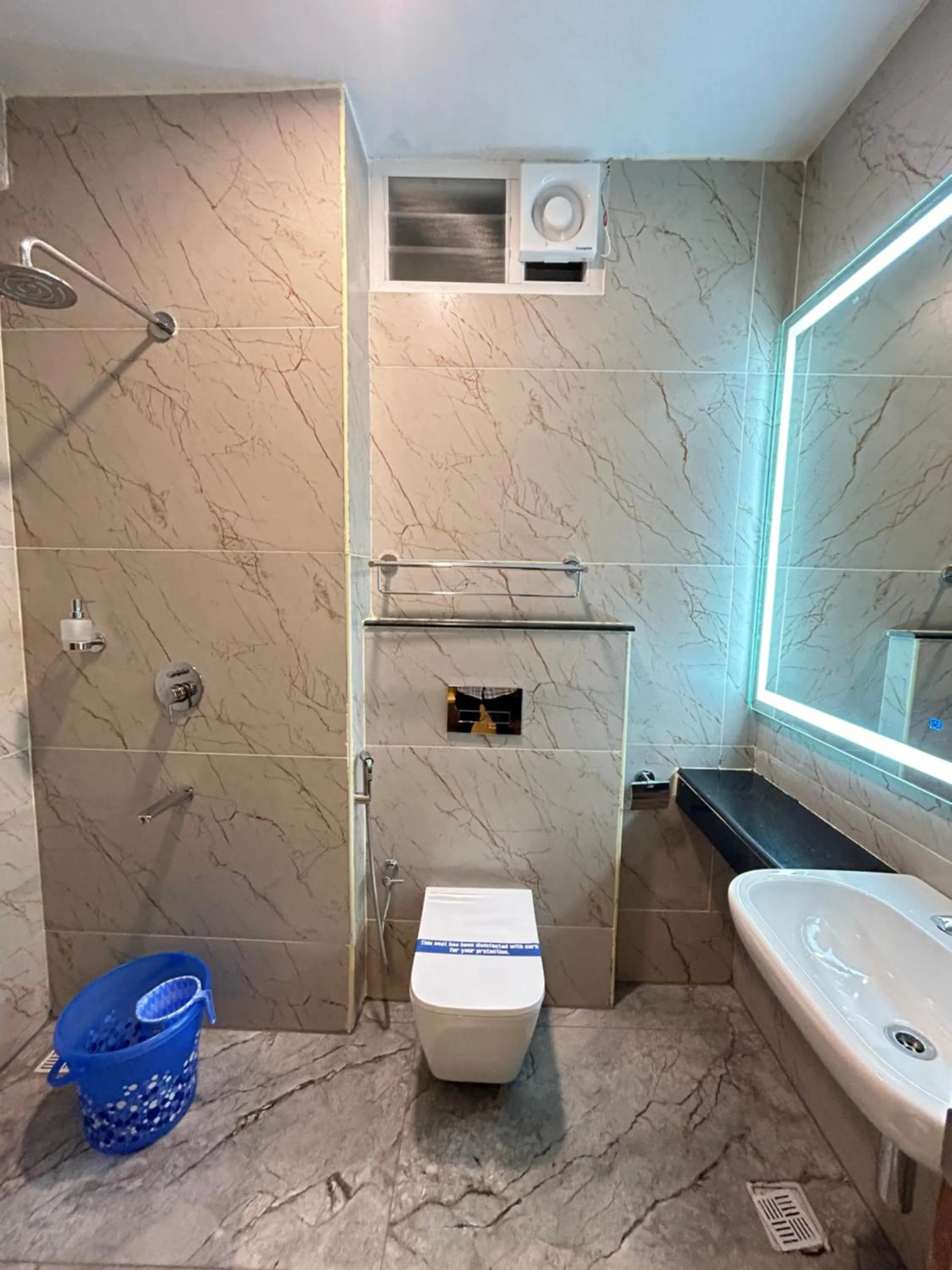 Bathroom in Hotel Oxina Cizel