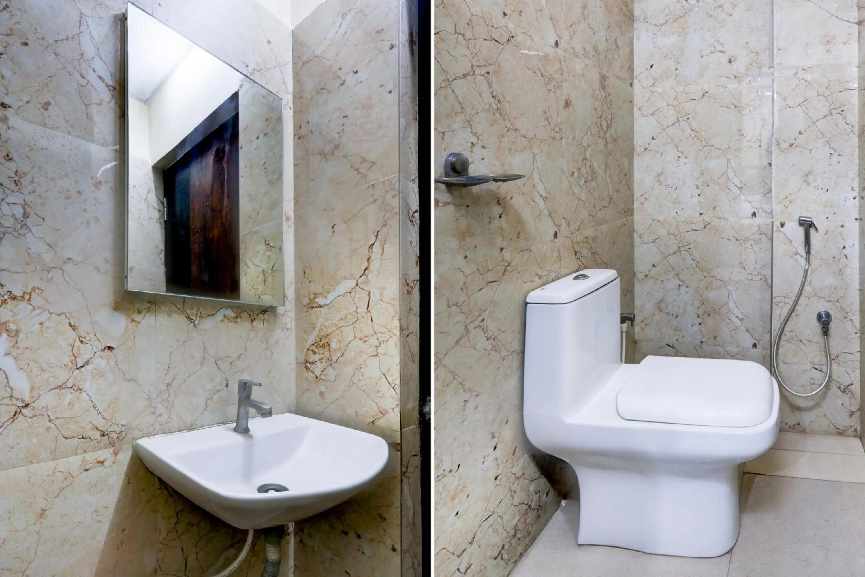 Bathroom in Hotel O Sai Manikanta Homes