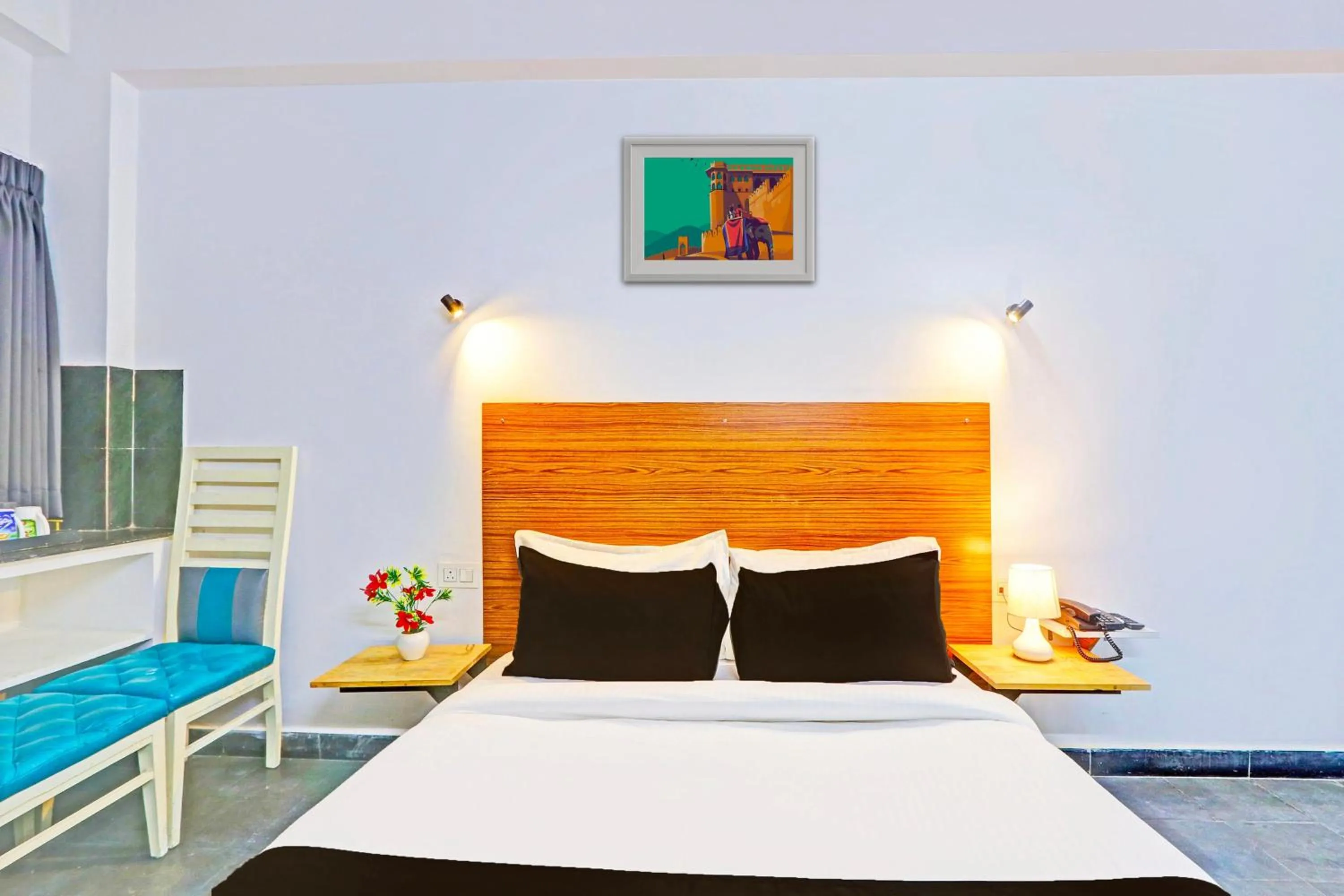 Bedroom, Bed in Collection O De Alphabet Hotel UMCC