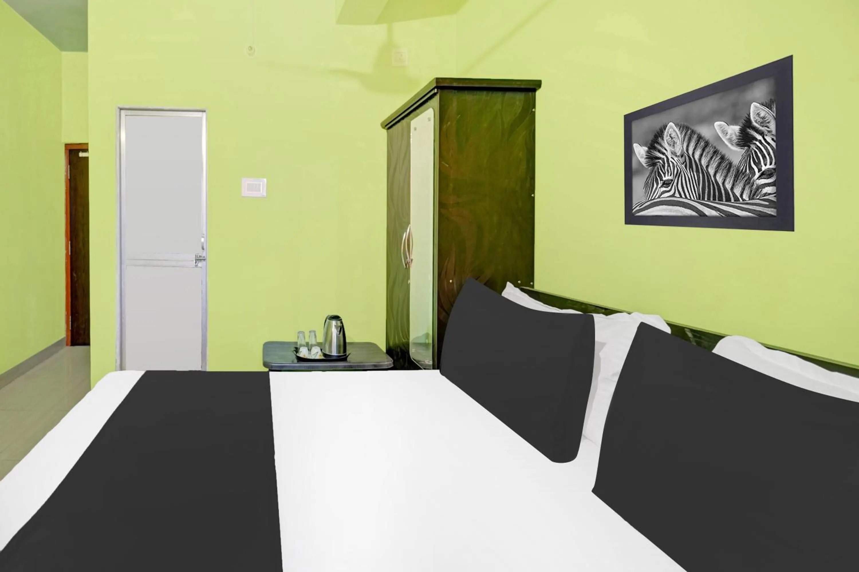 Bedroom, Bed in Hotel O Welcome