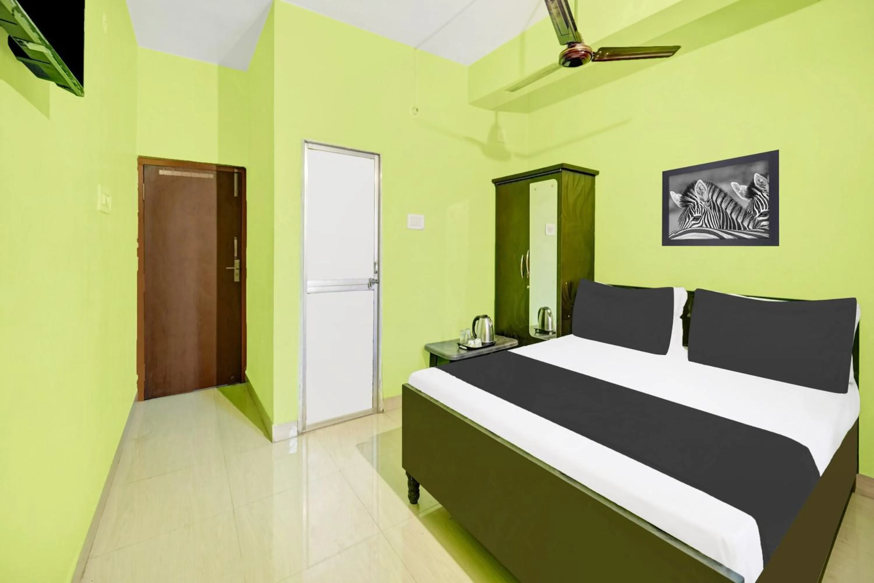 Bedroom, Bed in Hotel O Welcome