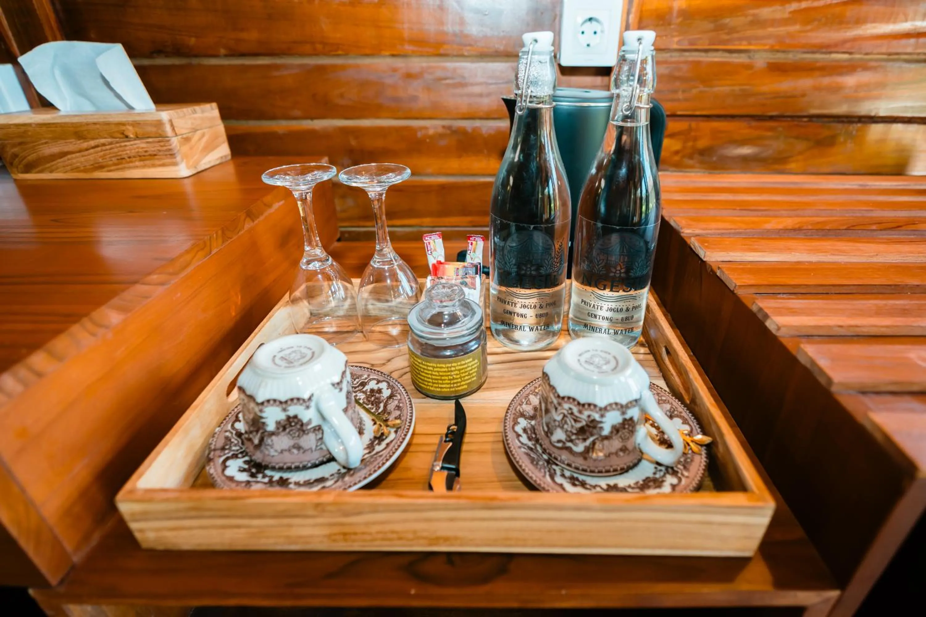 minibar in Ngesil Private Joglo & Pool