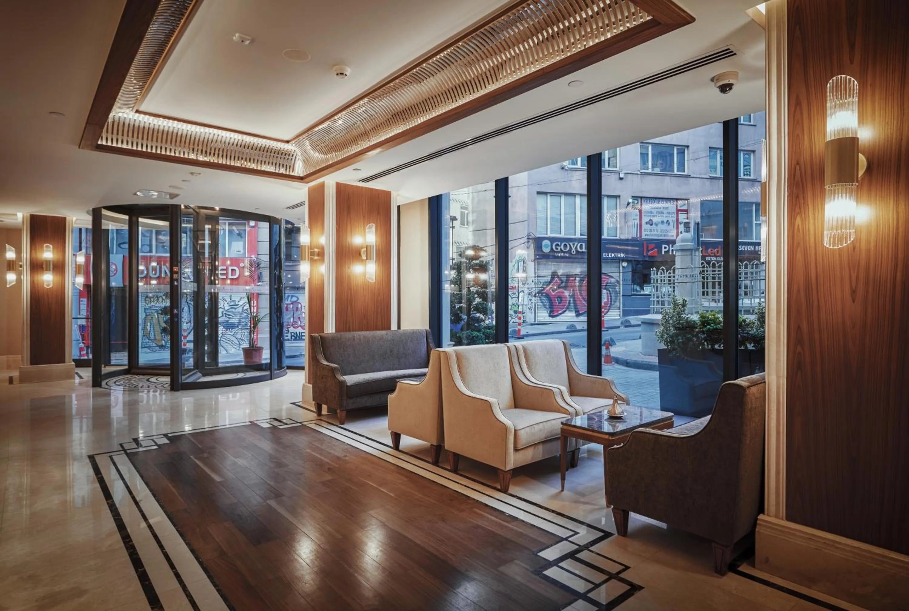 Lobby or reception in The Hotels, Galata
