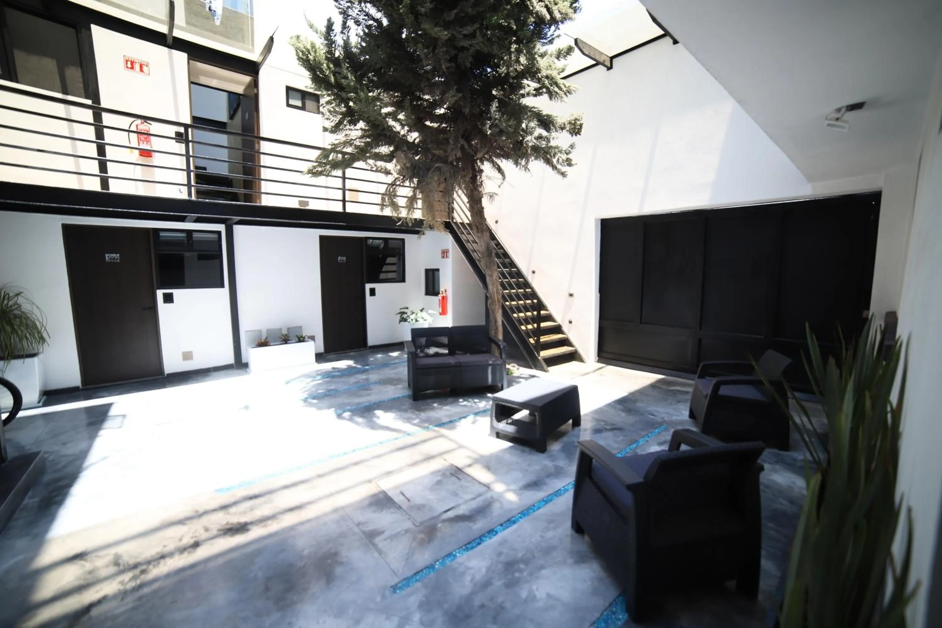 Patio in Hotel Tepeyac 402 León Calzada