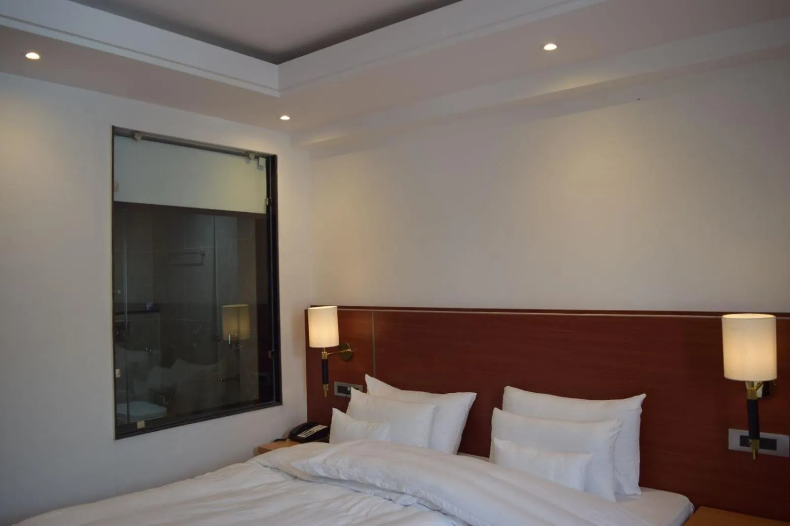 Bed in Hotel The Haven - Centrally Heated and Air Conditioned