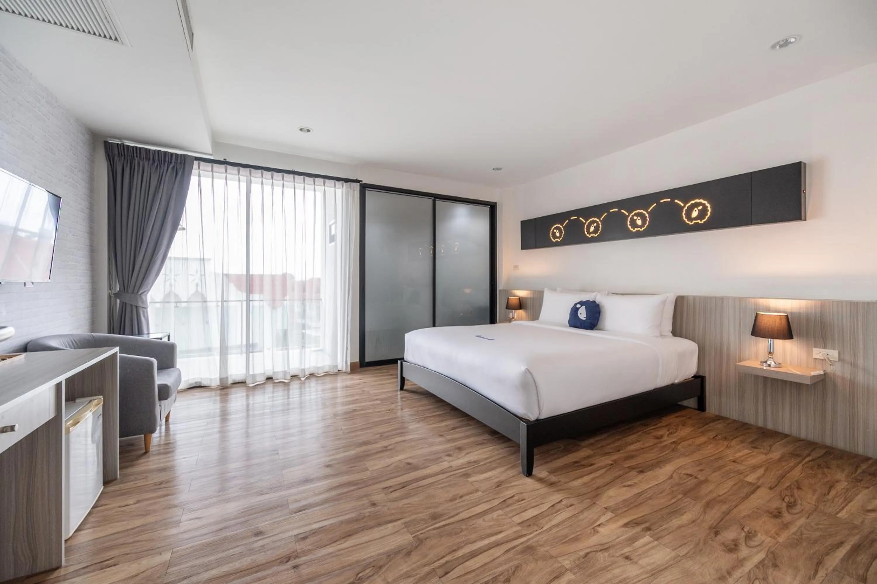 Bed in Kokotel Pattaya North Beach