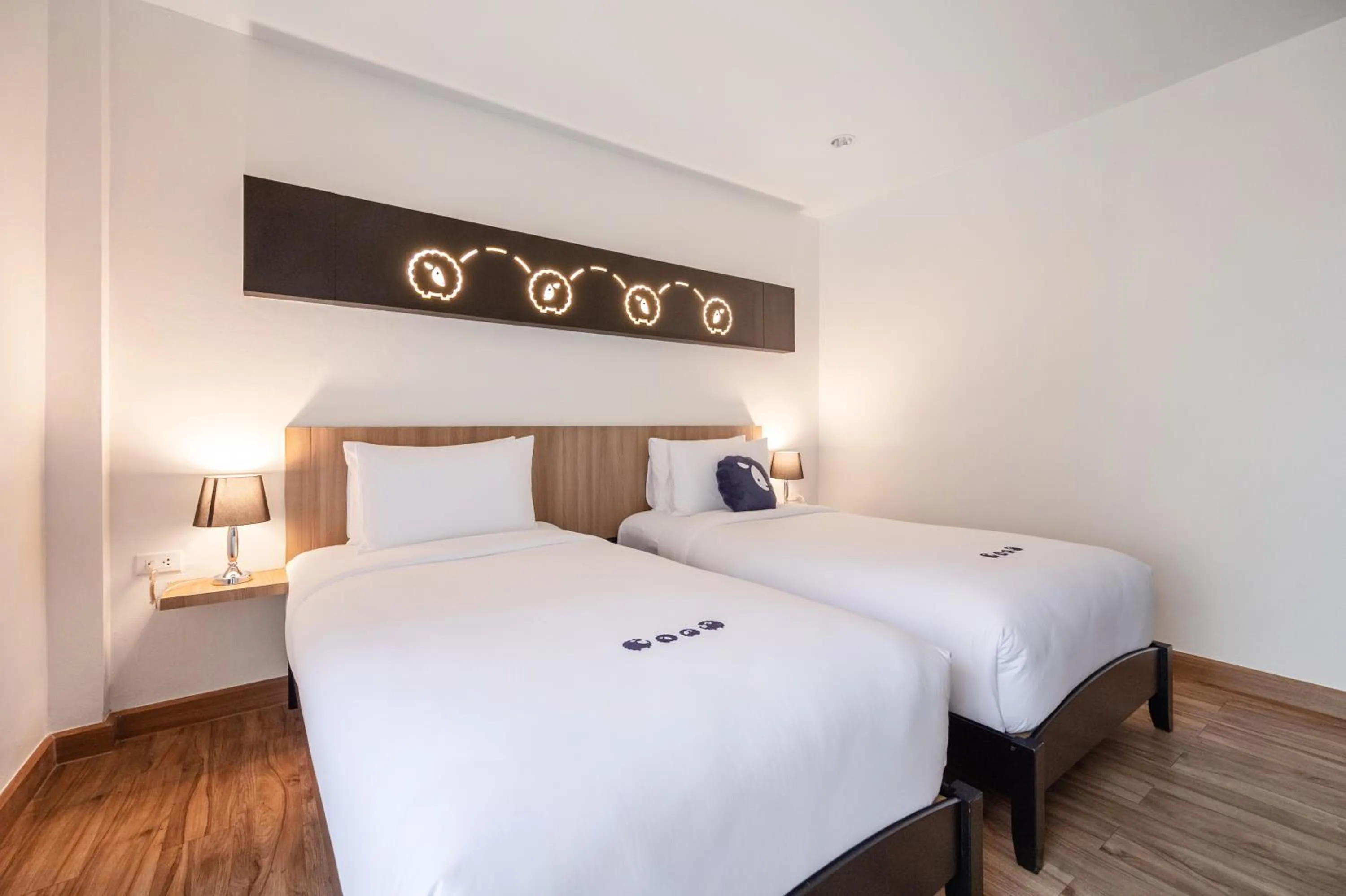 Bed in Kokotel Pattaya North Beach