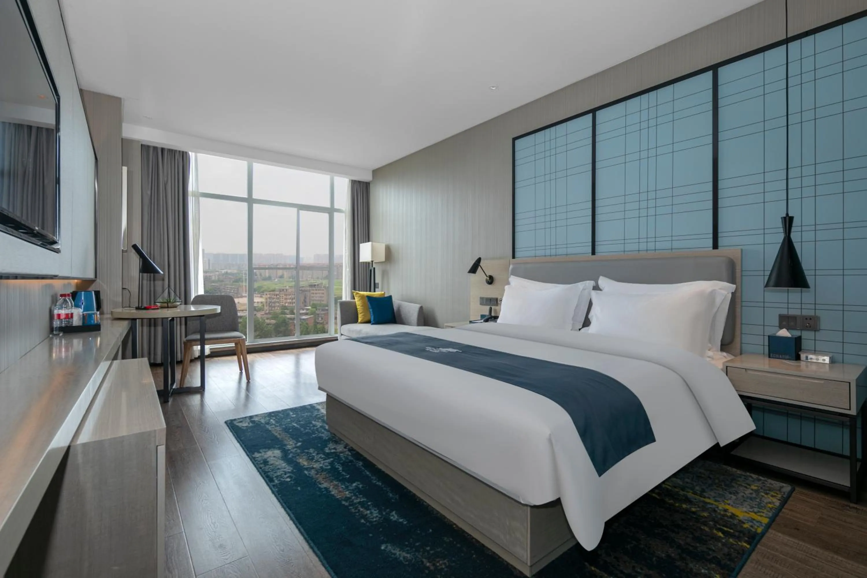 Photo of the whole room in Eharm Hotel Jingzhou Olympic Sports Center