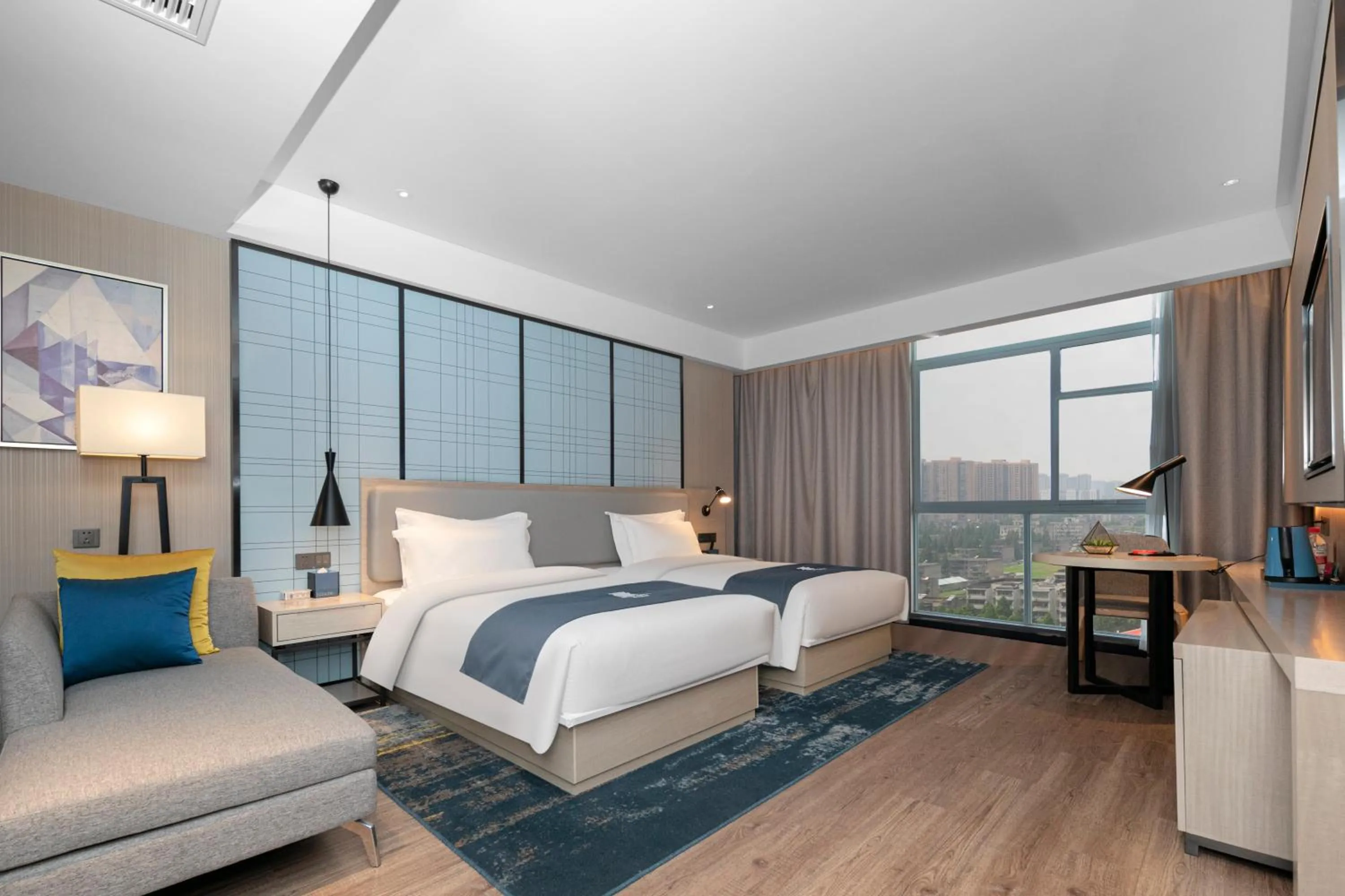 Photo of the whole room in Eharm Hotel Jingzhou Olympic Sports Center