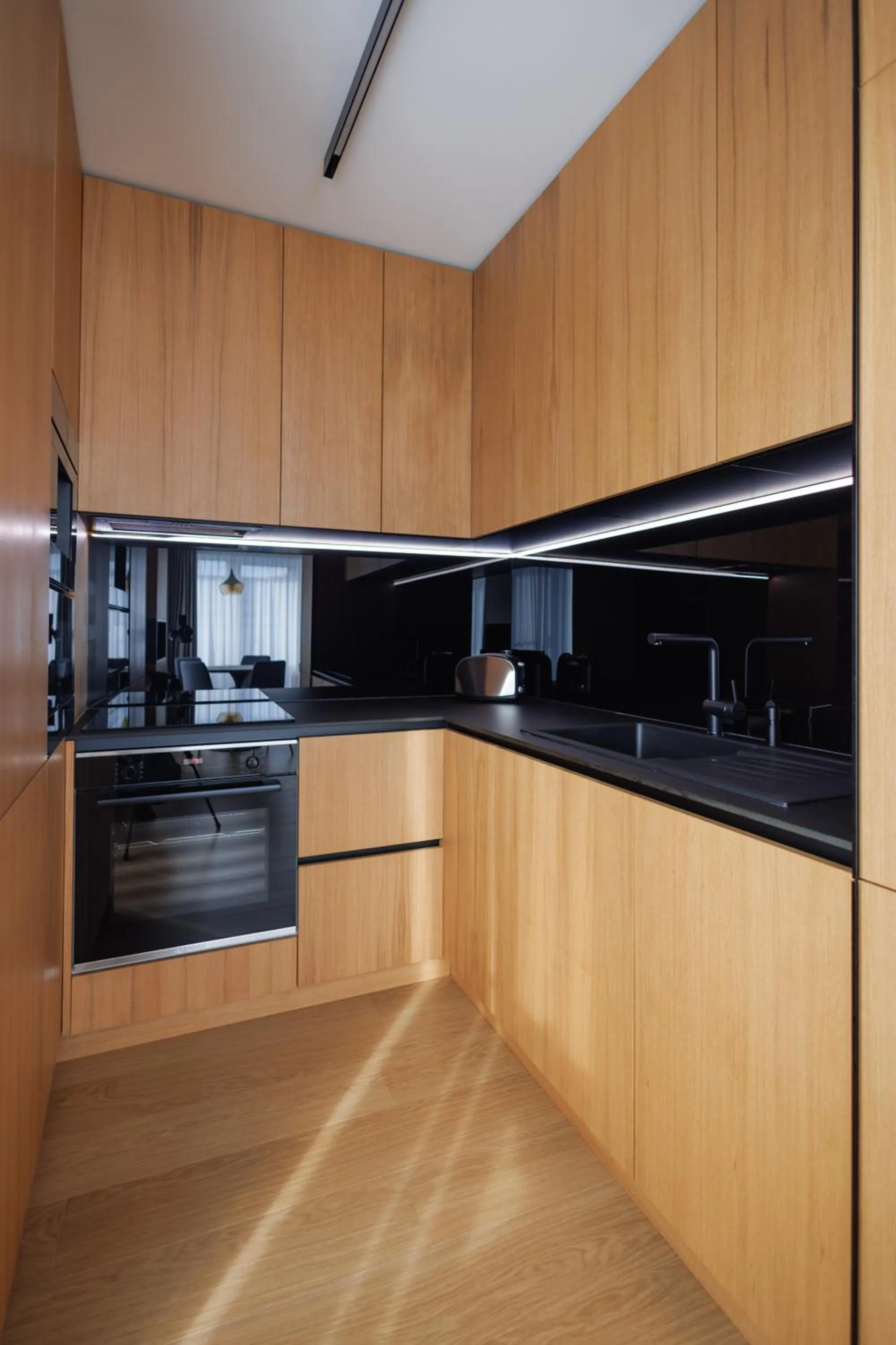 Kitchen or kitchenette in Moldovei 2 Apartments by Central Park