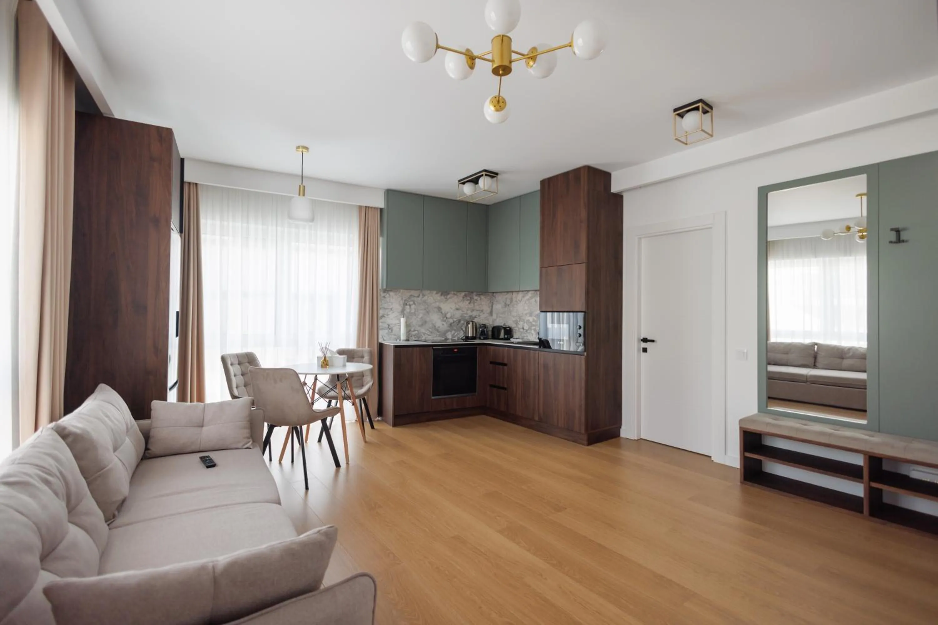 Kitchen or kitchenette in Moldovei 2 Apartments by Central Park