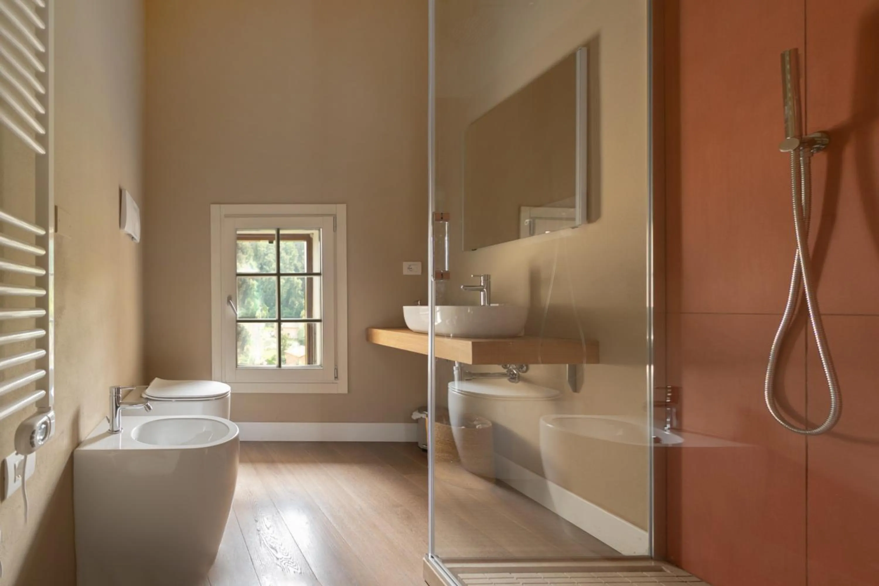 Shower in Luce Boutique Hotel