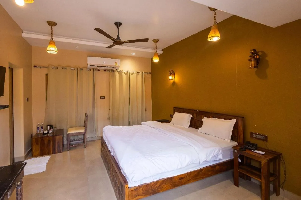 Bedroom, Bed in Heritage Kuchaman Haveli