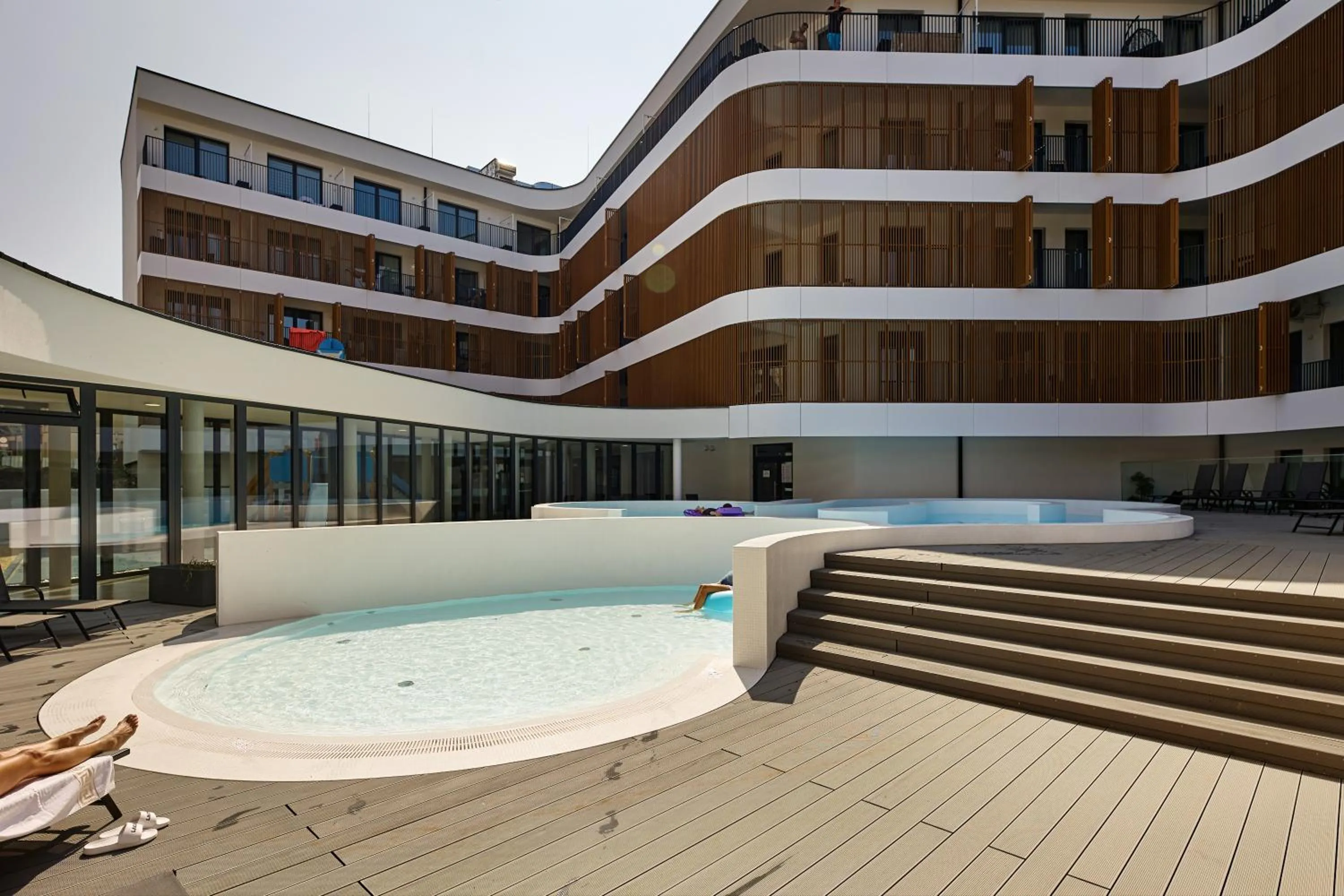 Property building in Resort Baltic Waves Apartments - Pool & Spa