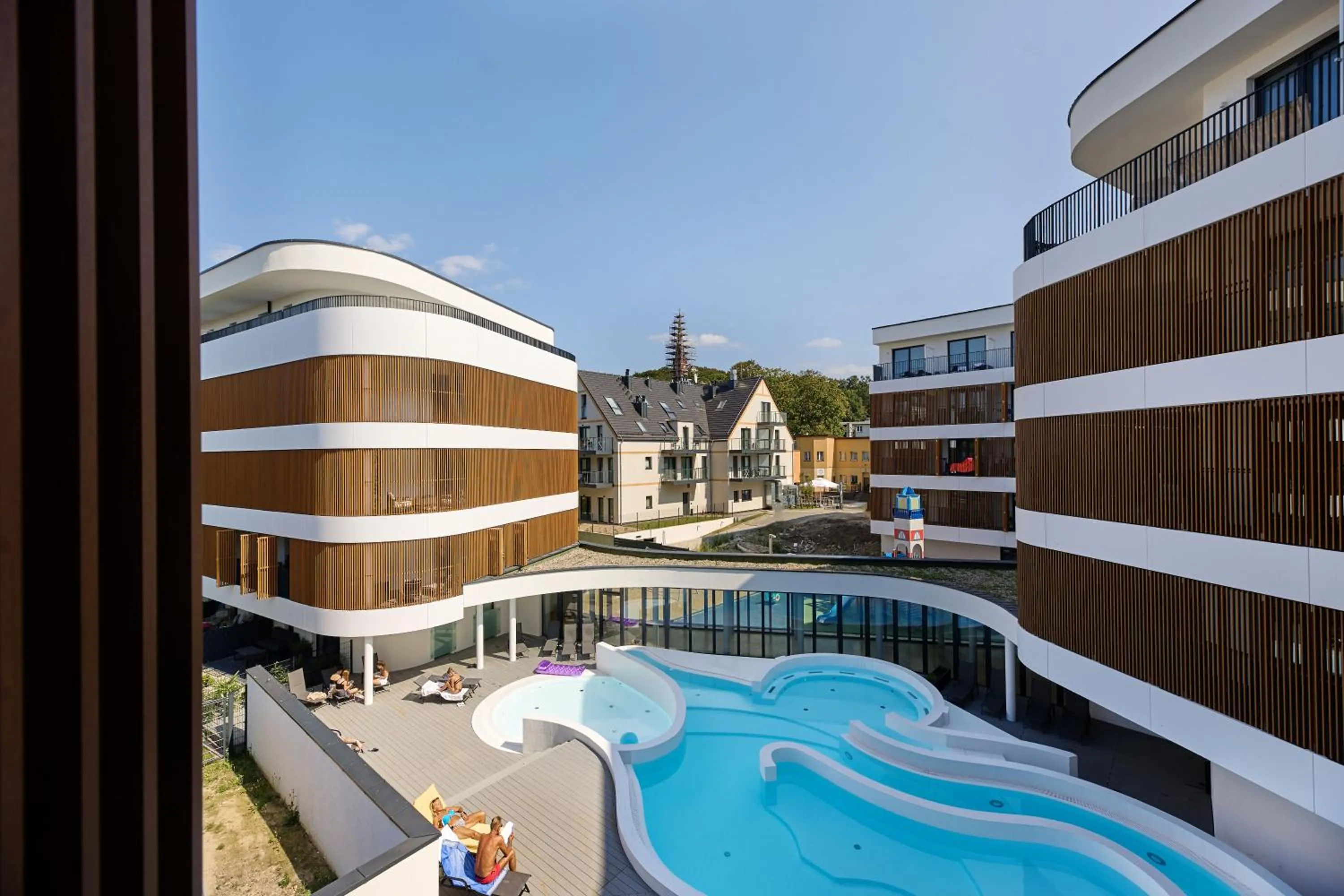Property building in Resort Baltic Waves Apartments - Pool & Spa
