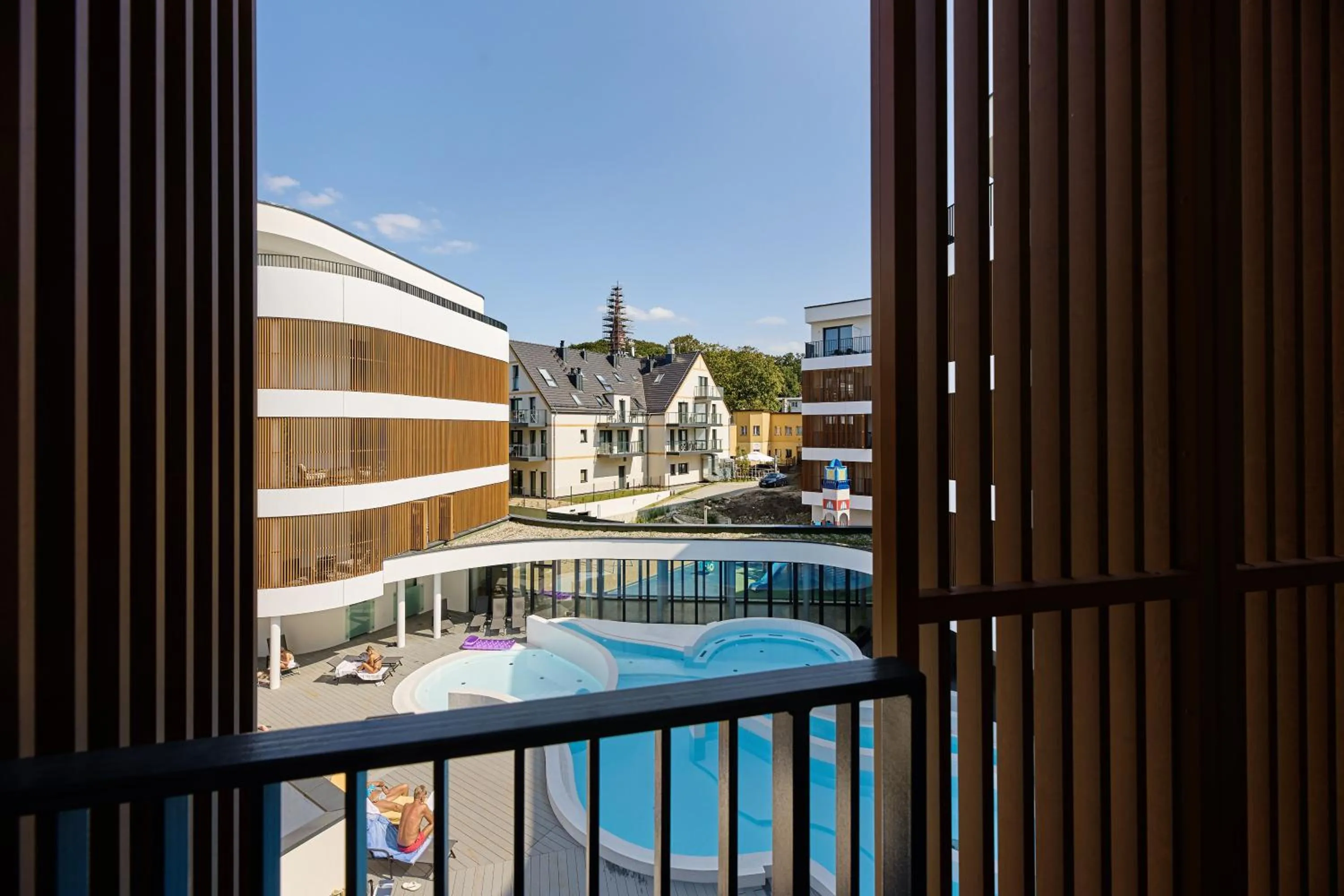 Property building in Resort Baltic Waves Apartments - Pool & Spa