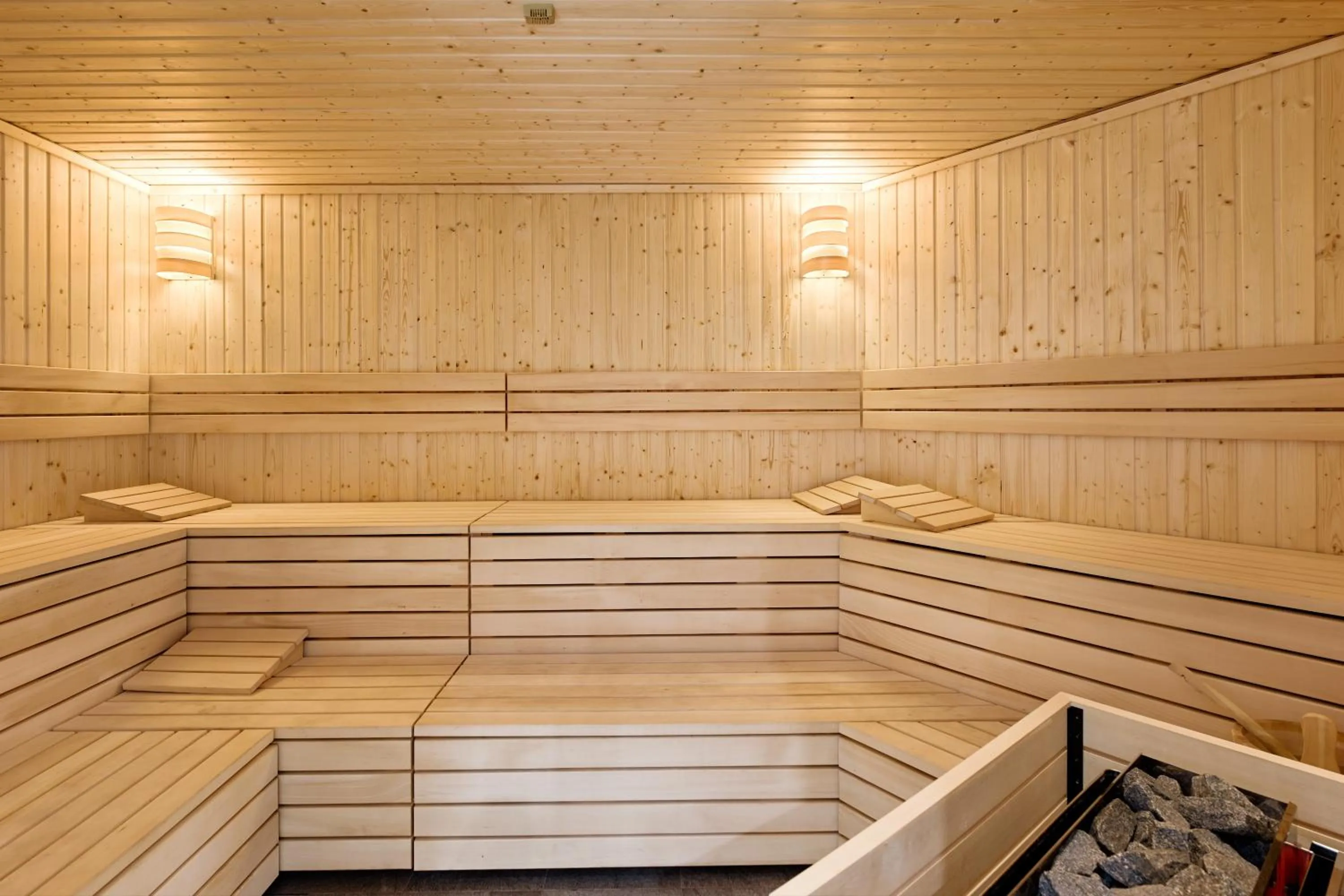Sauna in Resort Baltic Waves Apartments - Pool & Spa