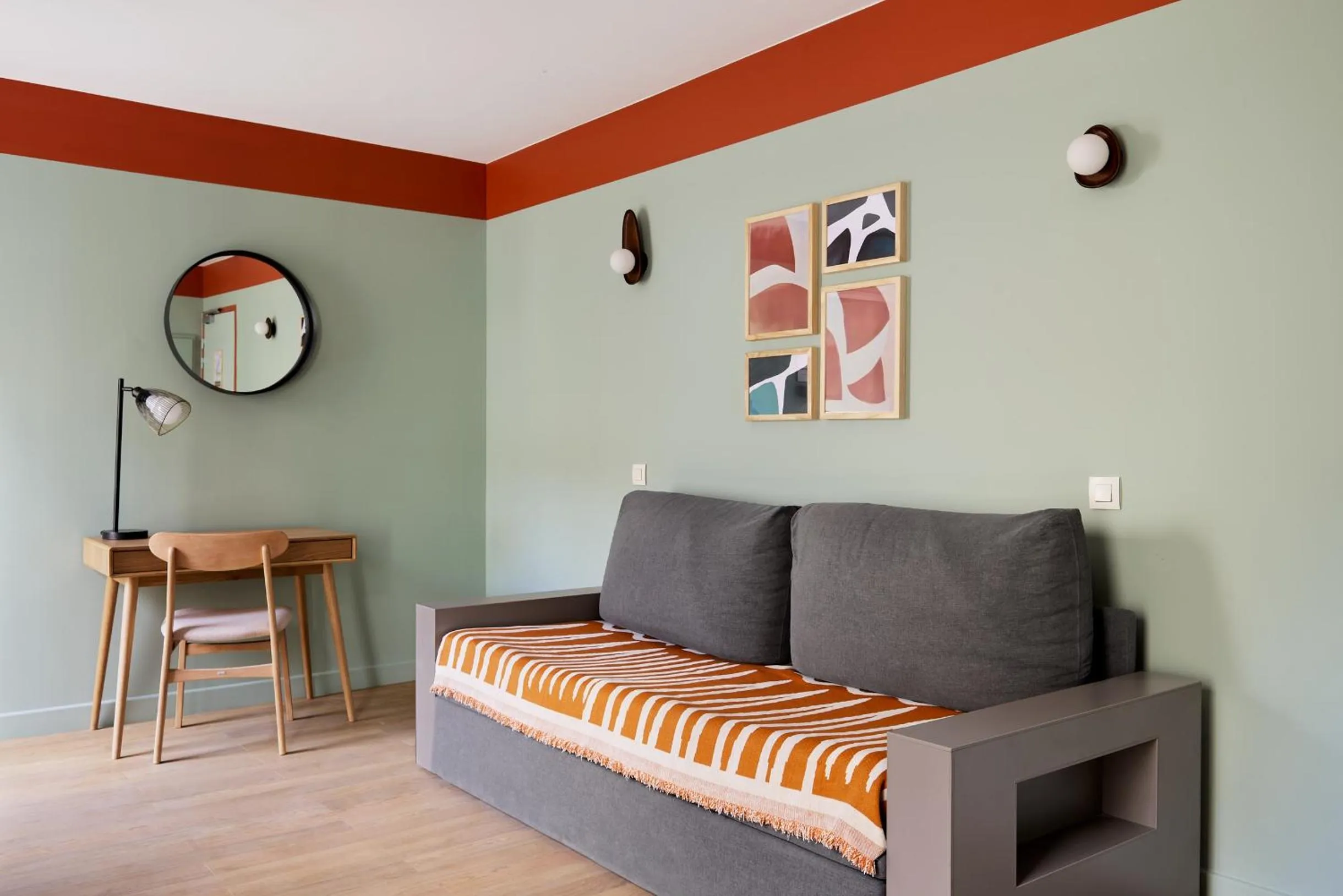 Living room in Hôtel Ligo by HappyCulture