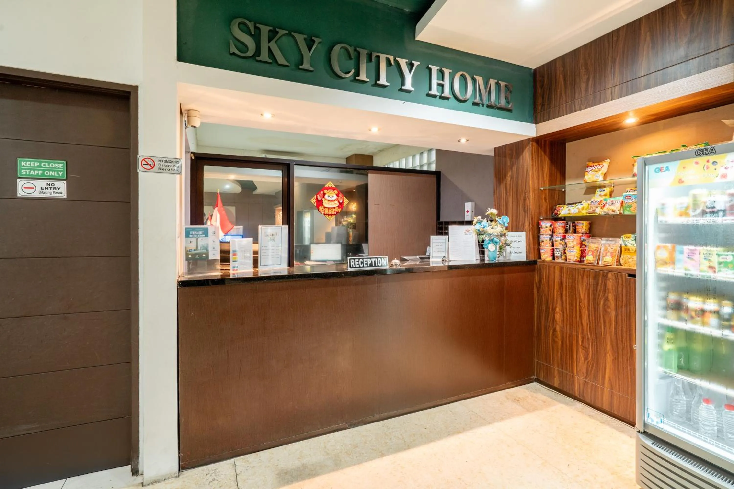 Lobby or reception in Rehat at Dago Sky Hotel