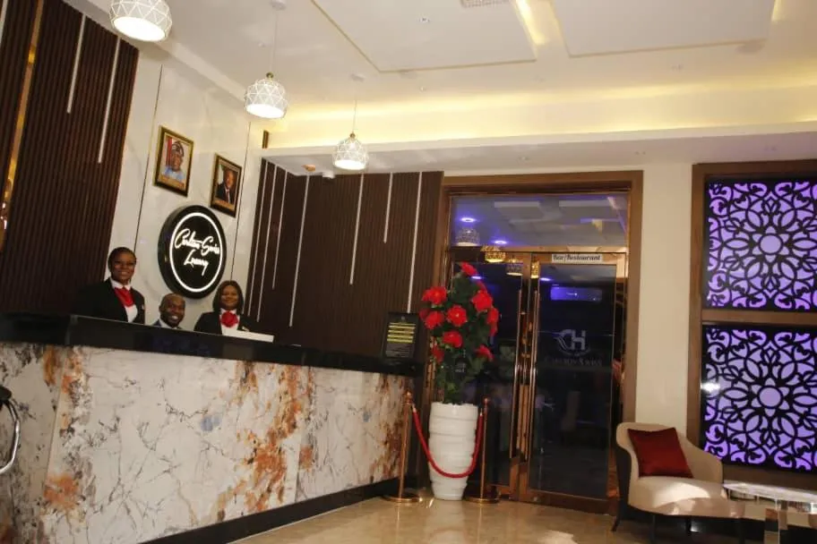 Lobby or reception in Carlton Swiss Luxury Residency