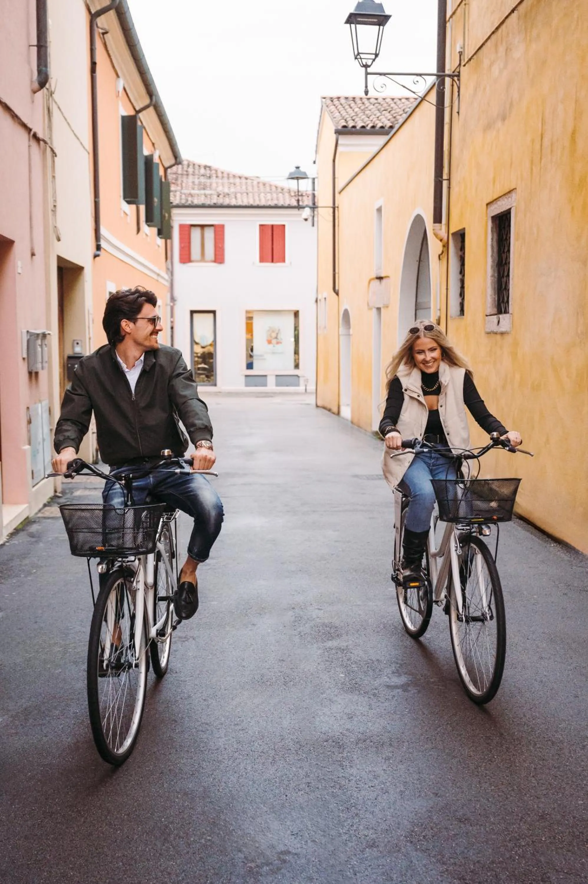 Quiet street view in Hotel Roma
