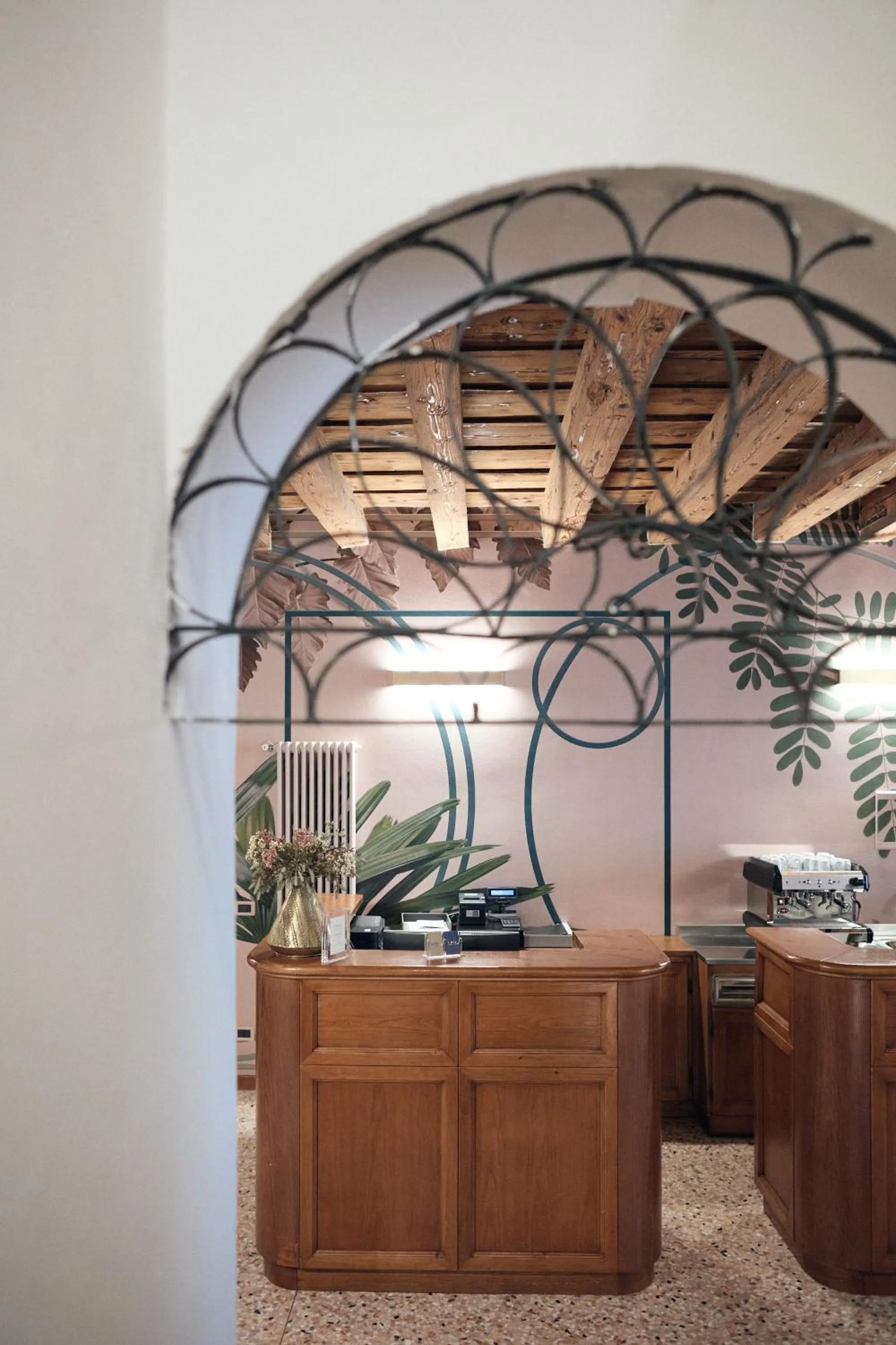 Lobby or reception in Hotel Roma