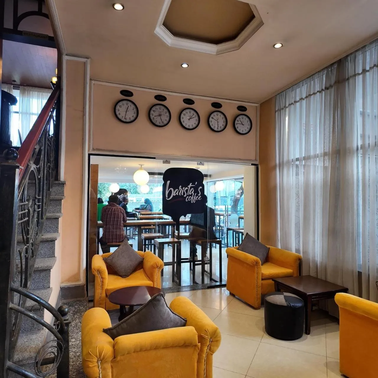 Lobby or reception in Hotel Lobelia