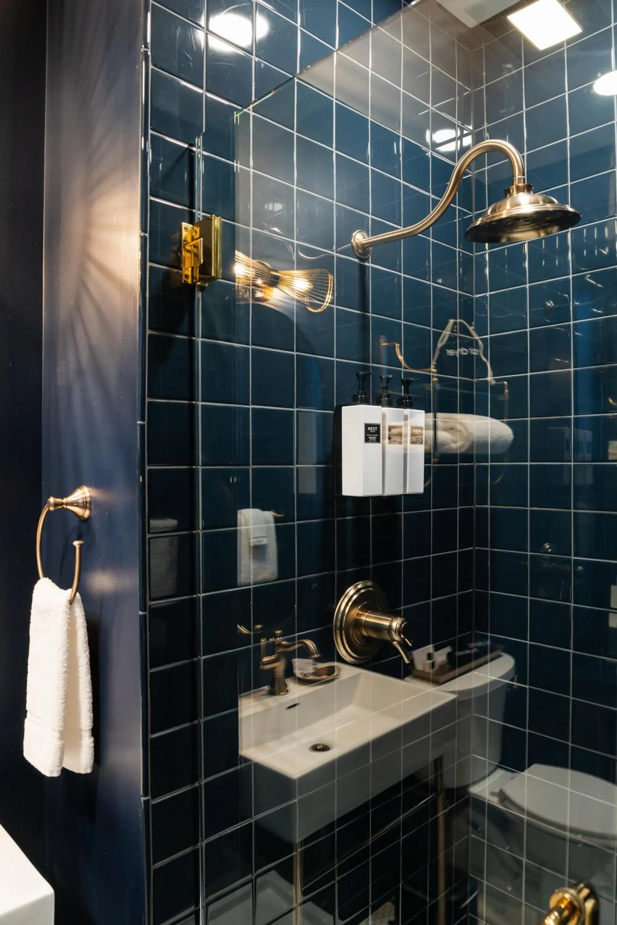 Shower in The Hotel Melrose