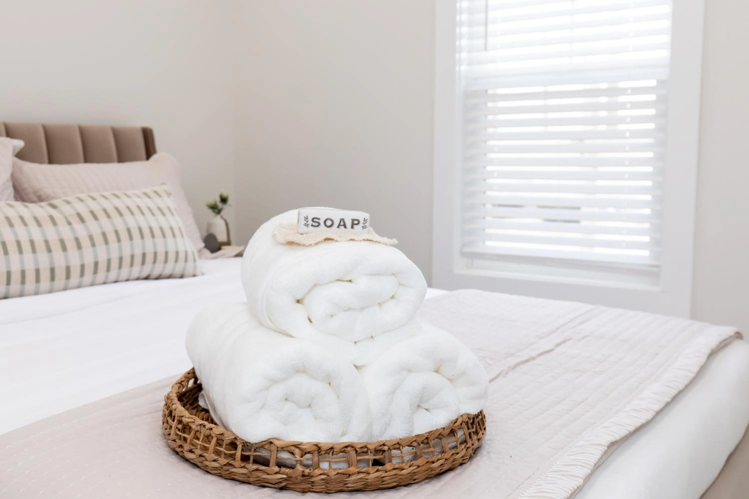 Bed in Inn At Fulton Boutique Hotel