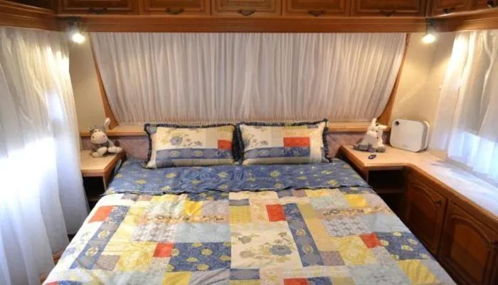 Bed in Daeboodo Caravan Land
