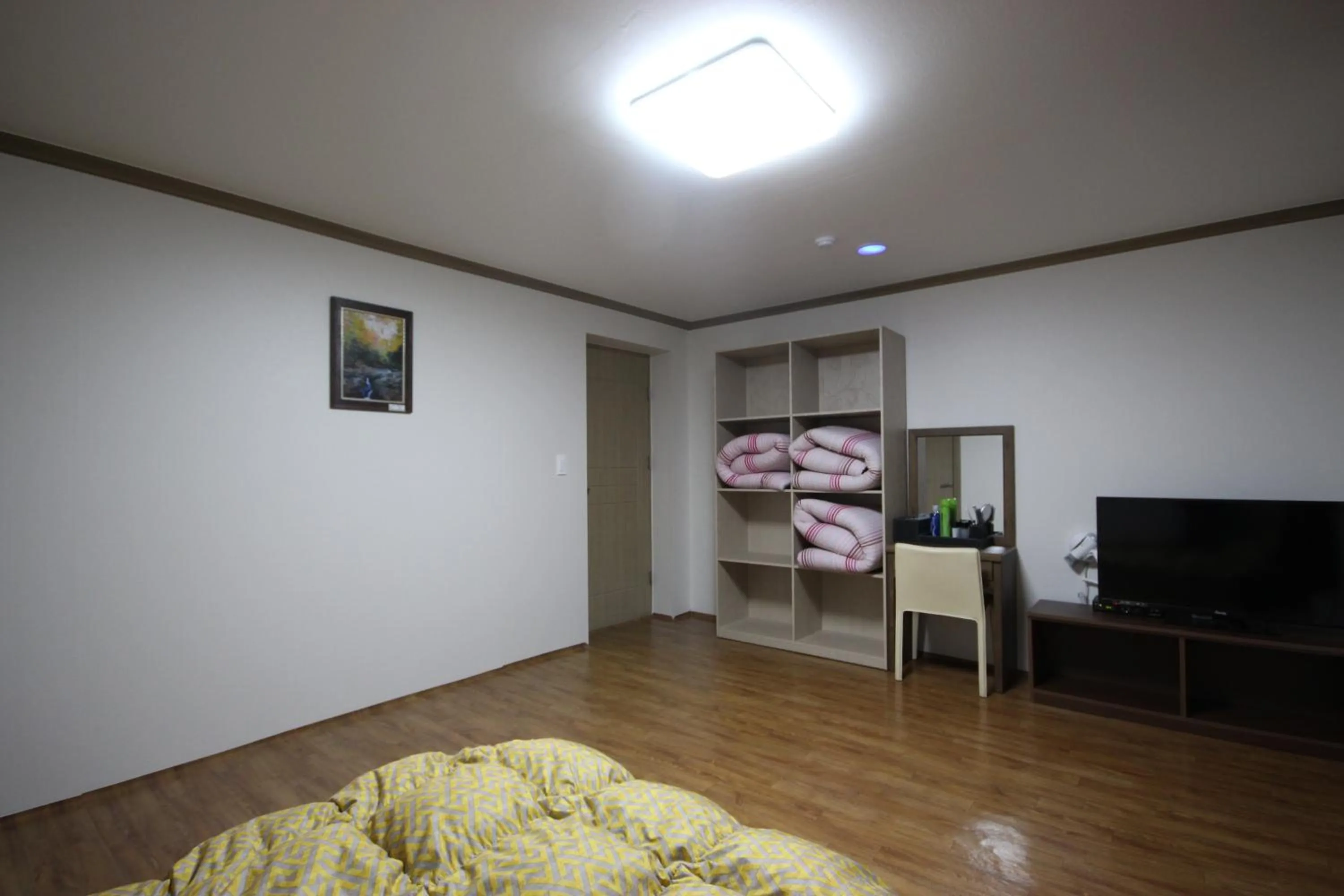 Bed in Haenam World Pension