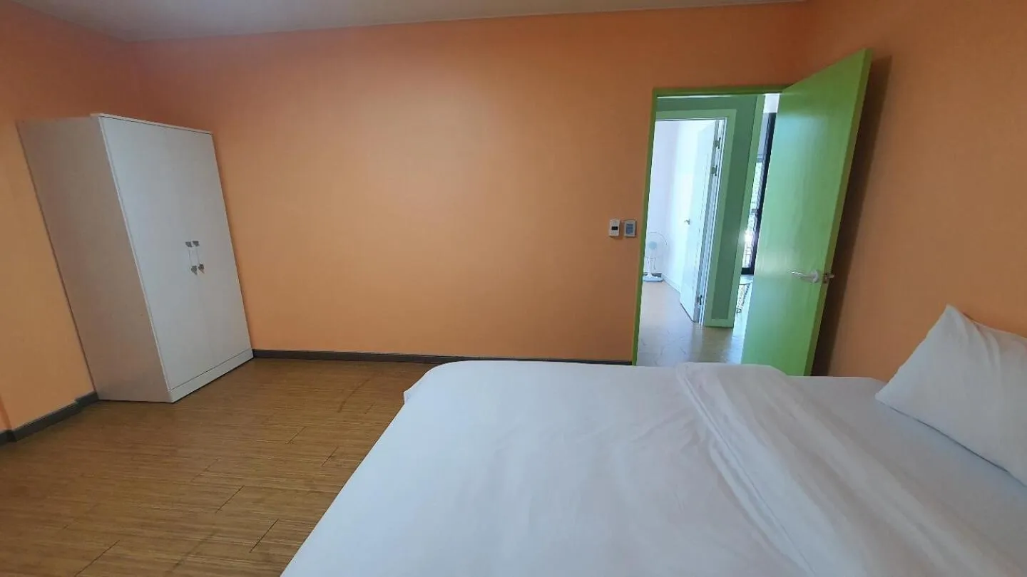 Bed in Yangju Gray Castle Pension