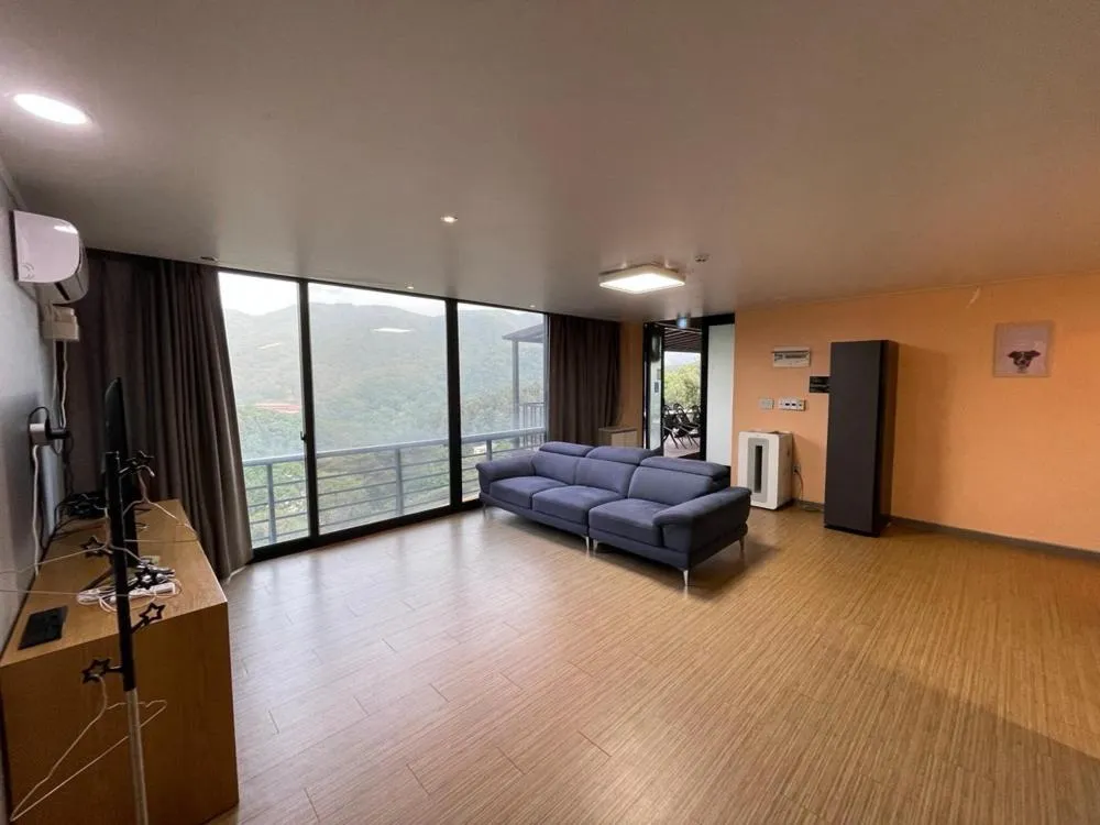 Bed in Yangju Gray Castle Pension