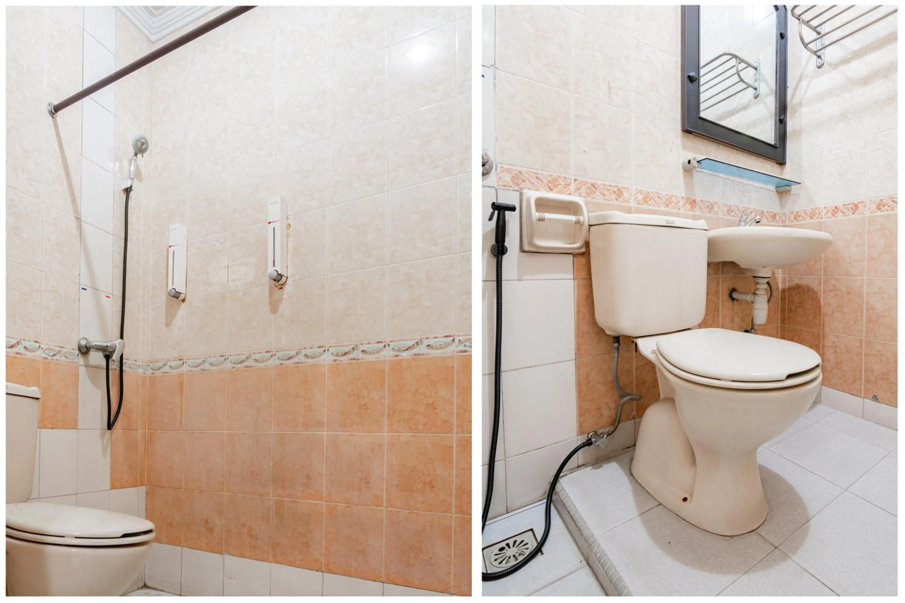 Bathroom in Collection O Senapelan Near Rsud Petala Bumi Formerly De Town Hotel