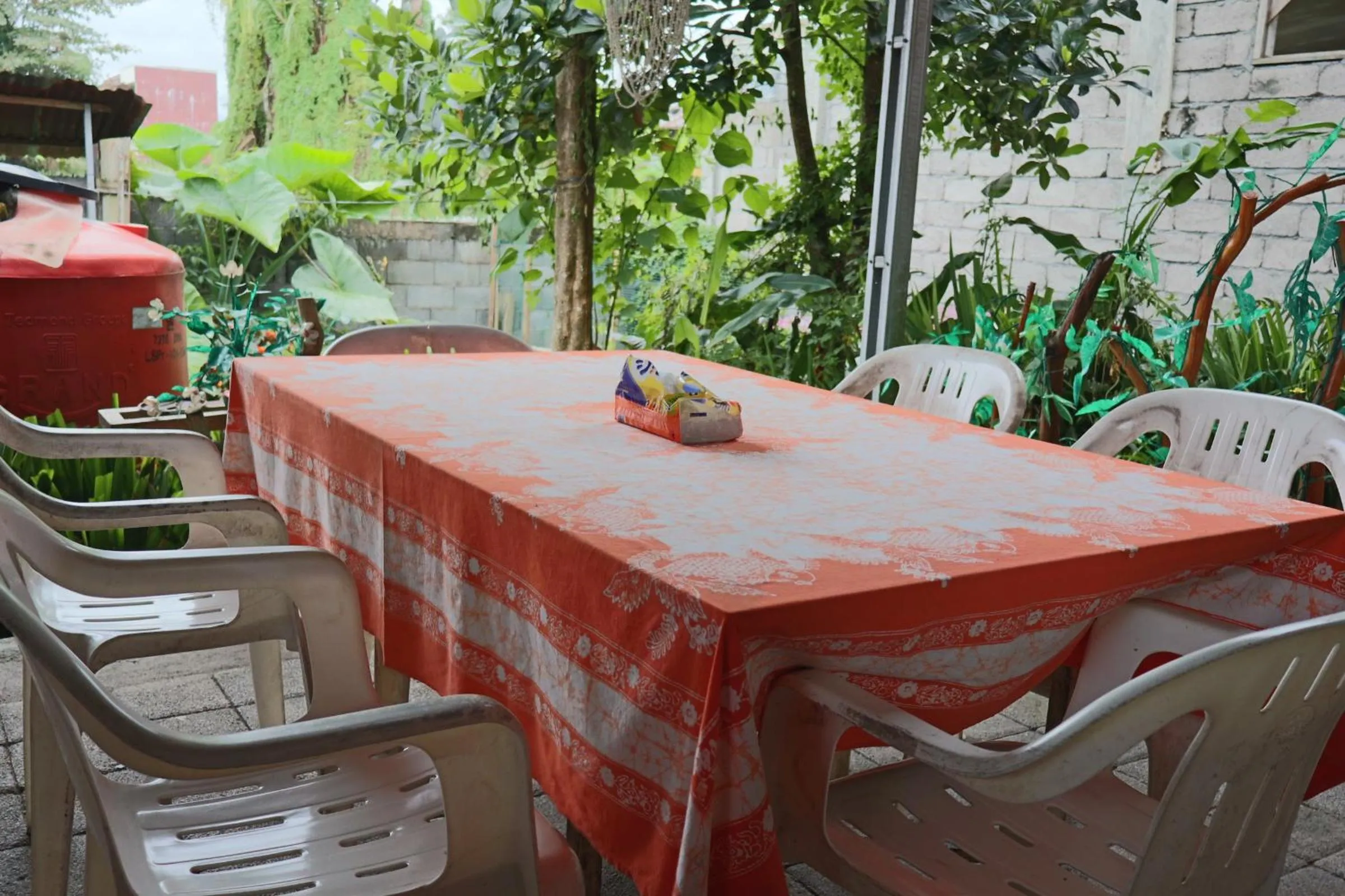 Patio in Chrisma Bed and Breakfast