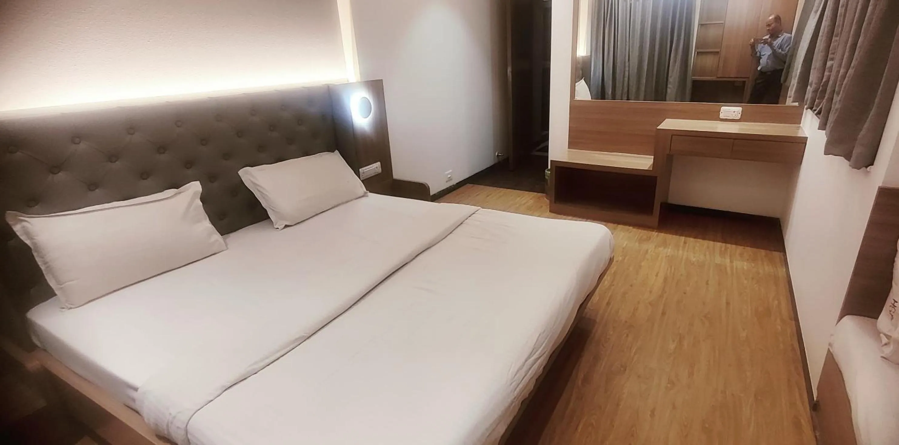 Bedroom, Bed in The Byke Suresh Plaza