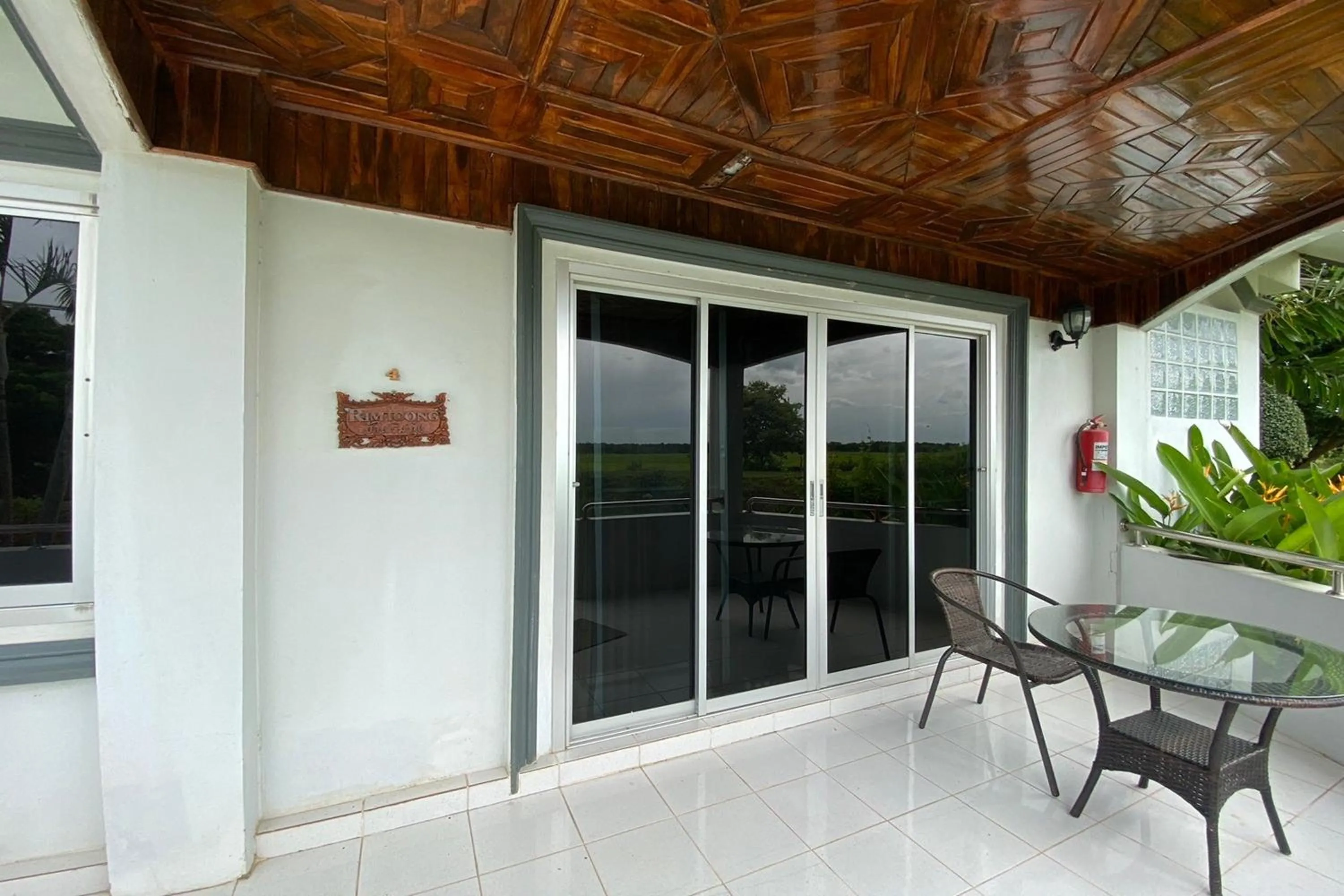 Patio in Baan Sanuan Resort