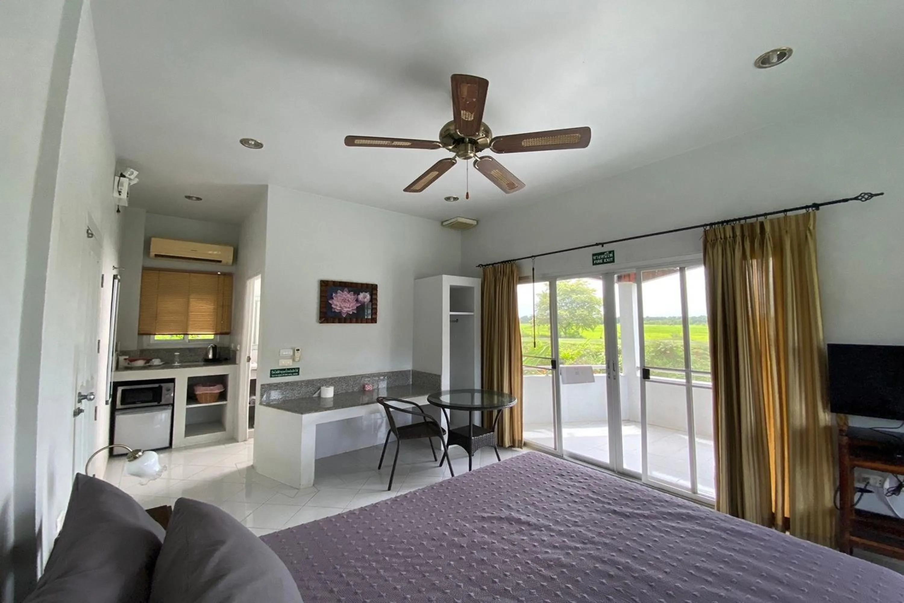 Bedroom in Baan Sanuan Resort