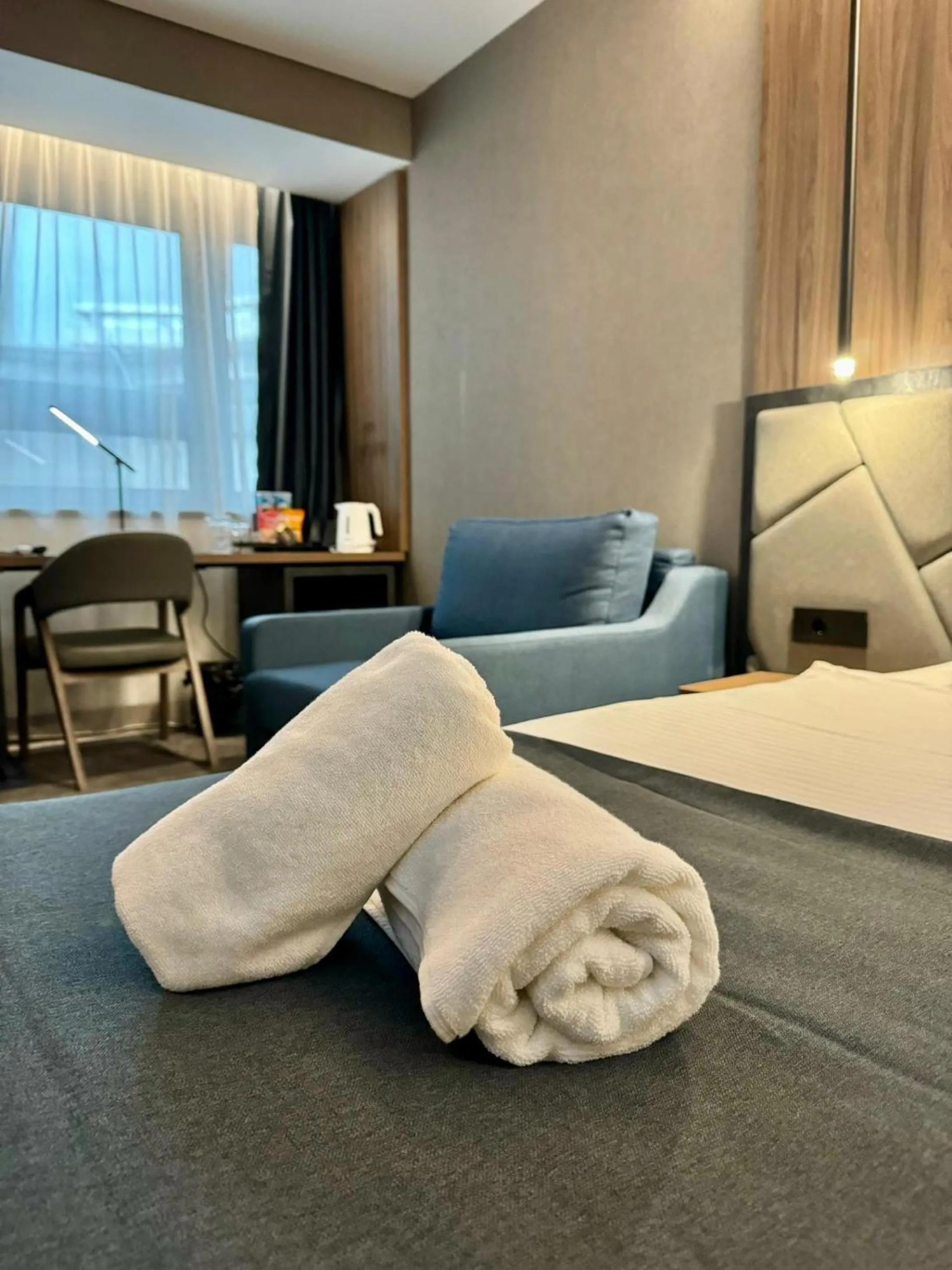 Bed in Lumière Hotel Pool & SPA